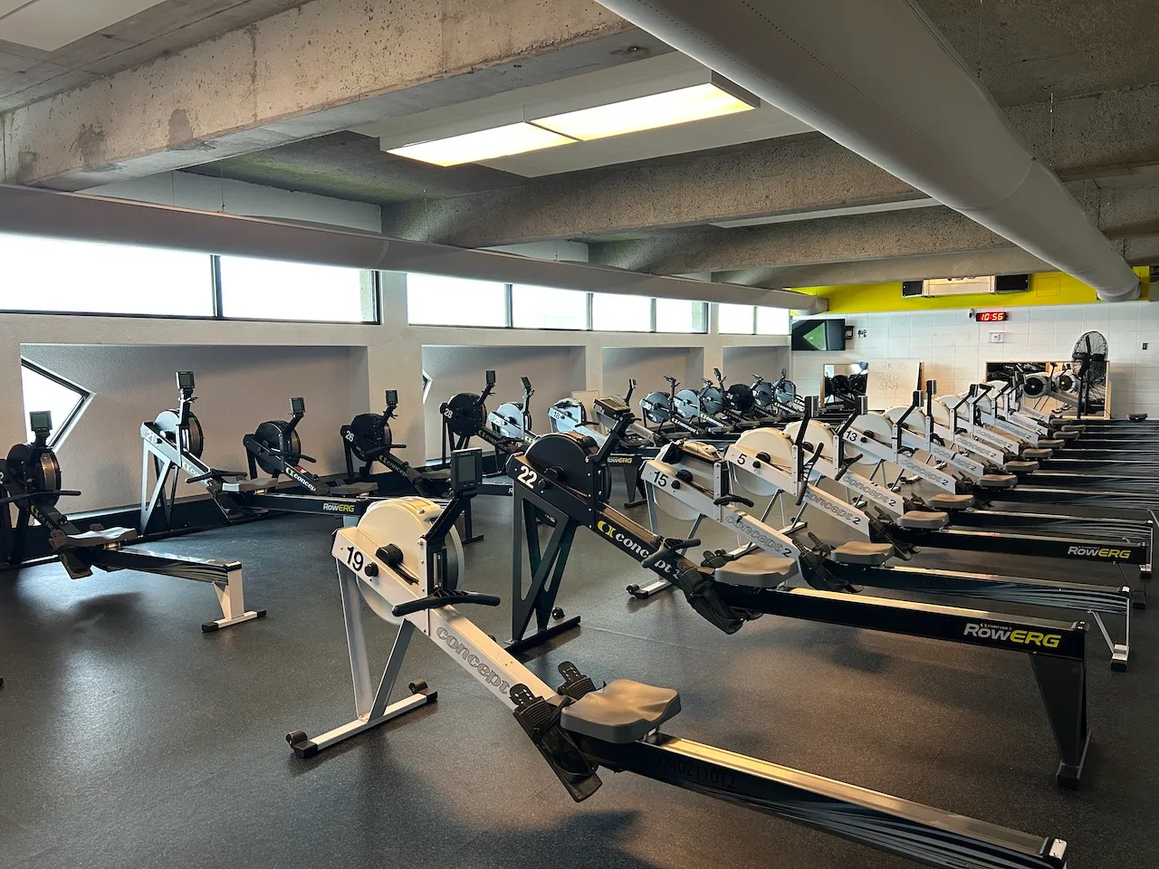Salle d'ergomètre - Aviron
