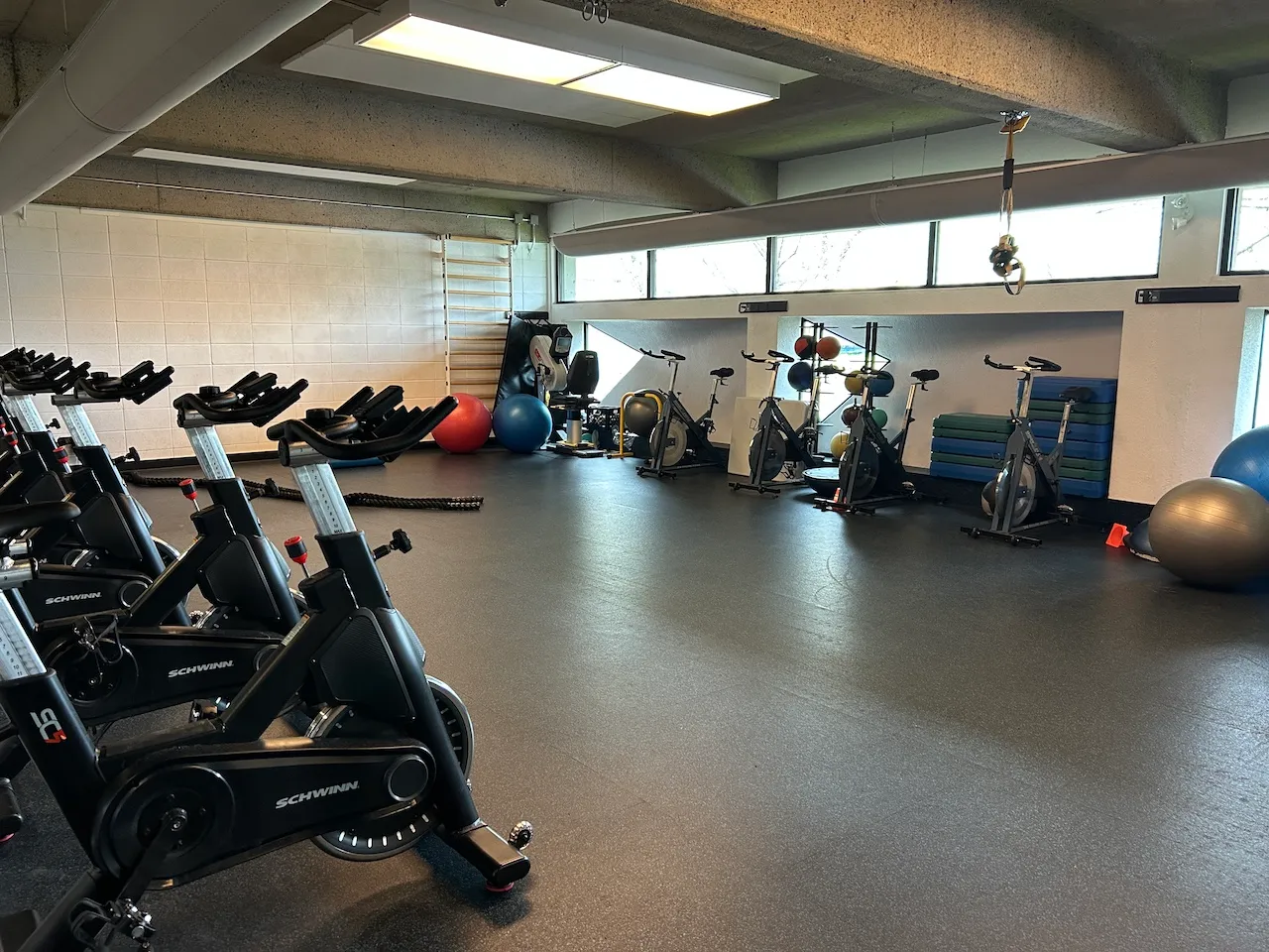 Salle d'entraînement