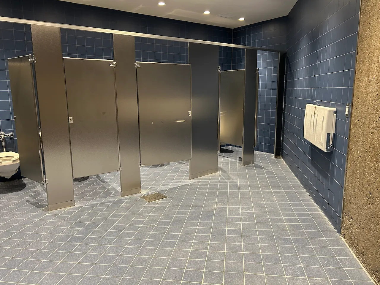 Women's restroom - Left side
