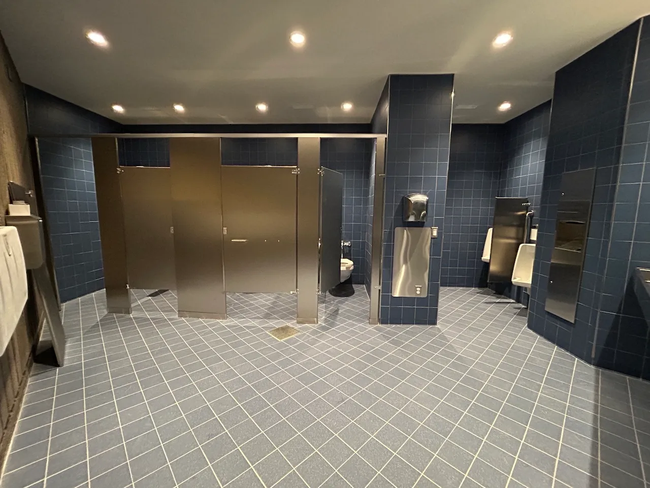 Men's restroom - Left side