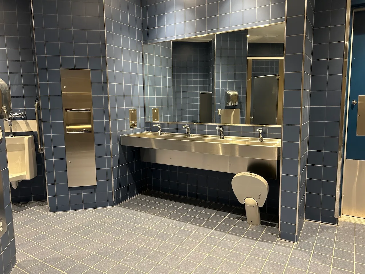 Men's restroom - North side