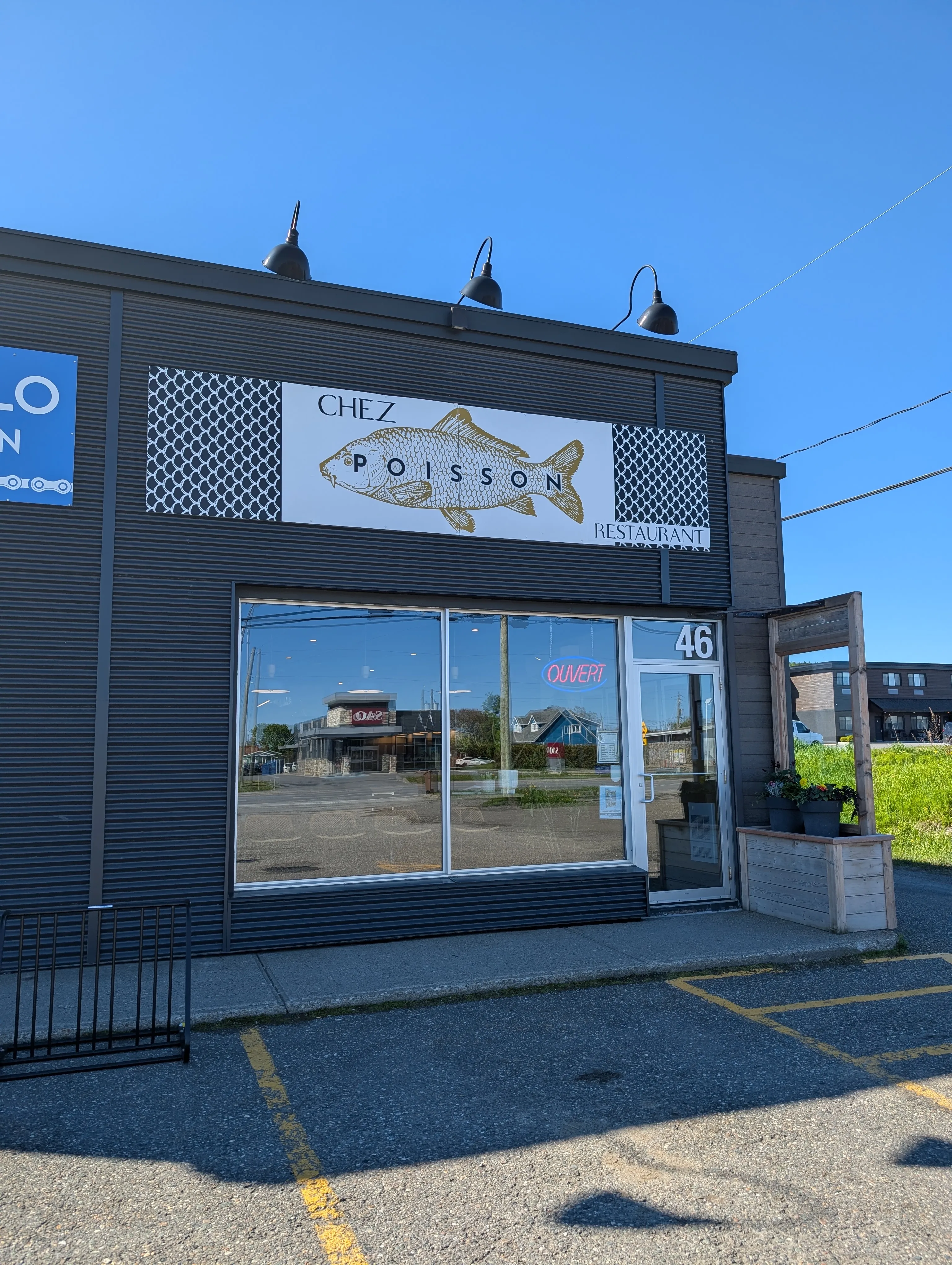 Devanture de la boutique