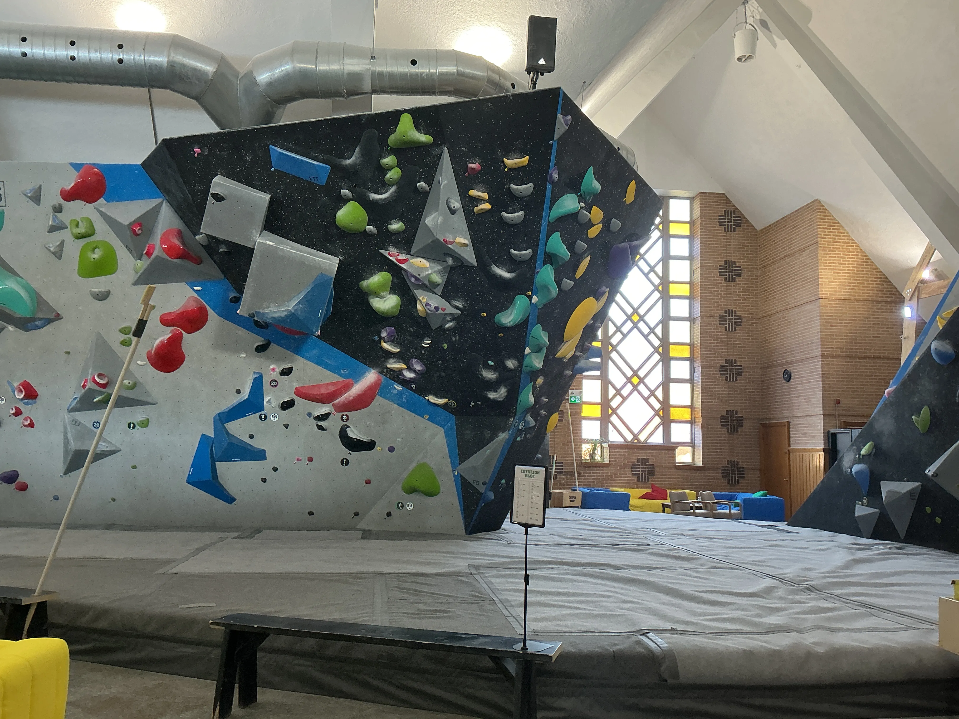 Mur d'escalade