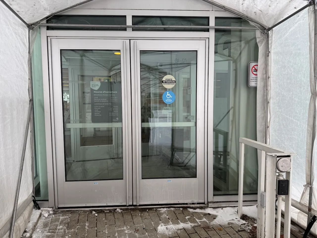 Back entrance
