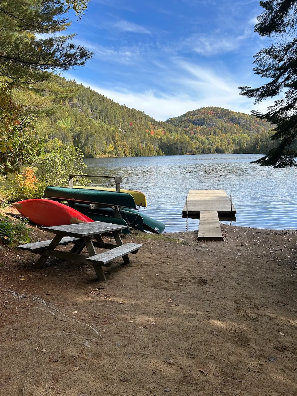 Lac du Castor et dock