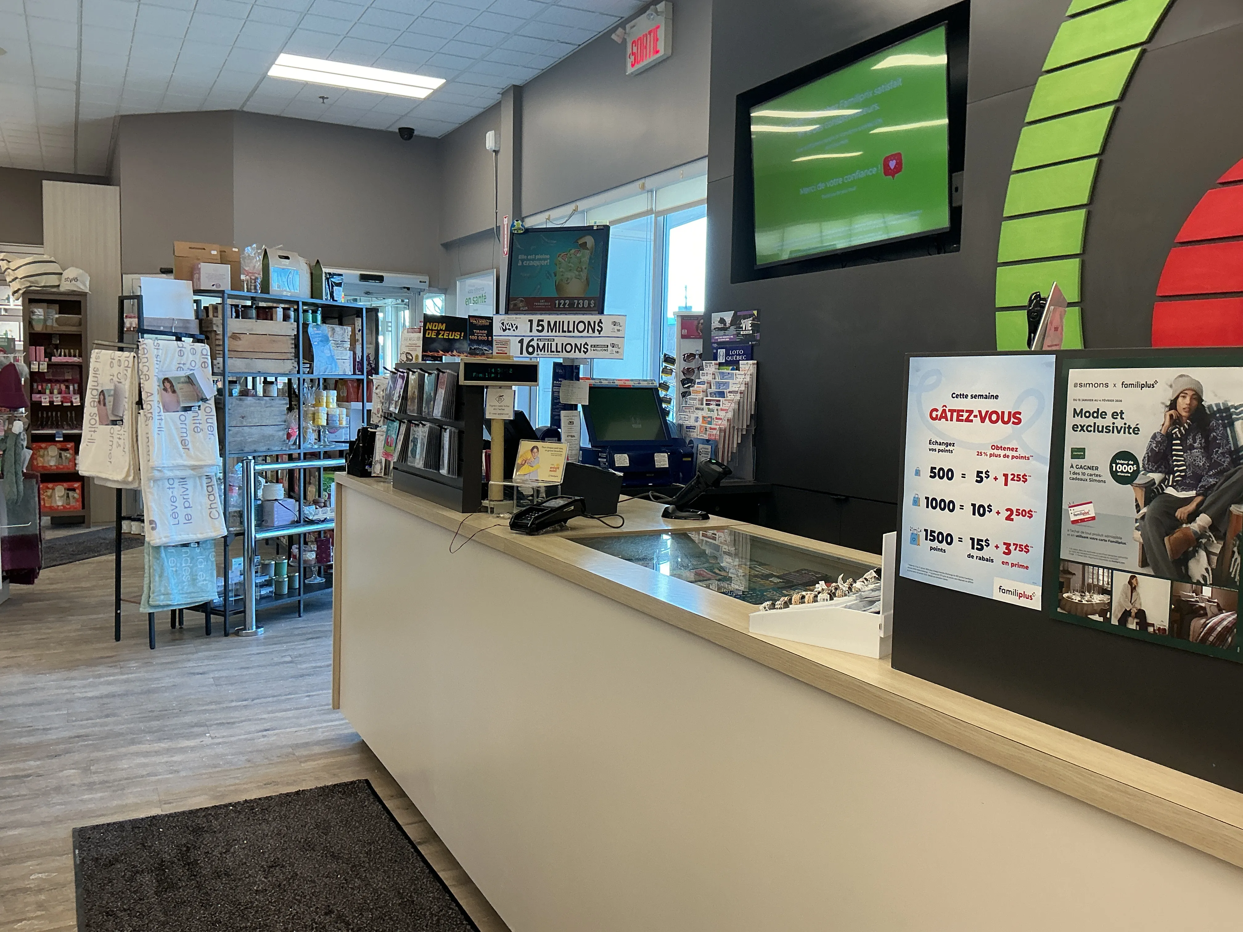 Comptoir  de paiement