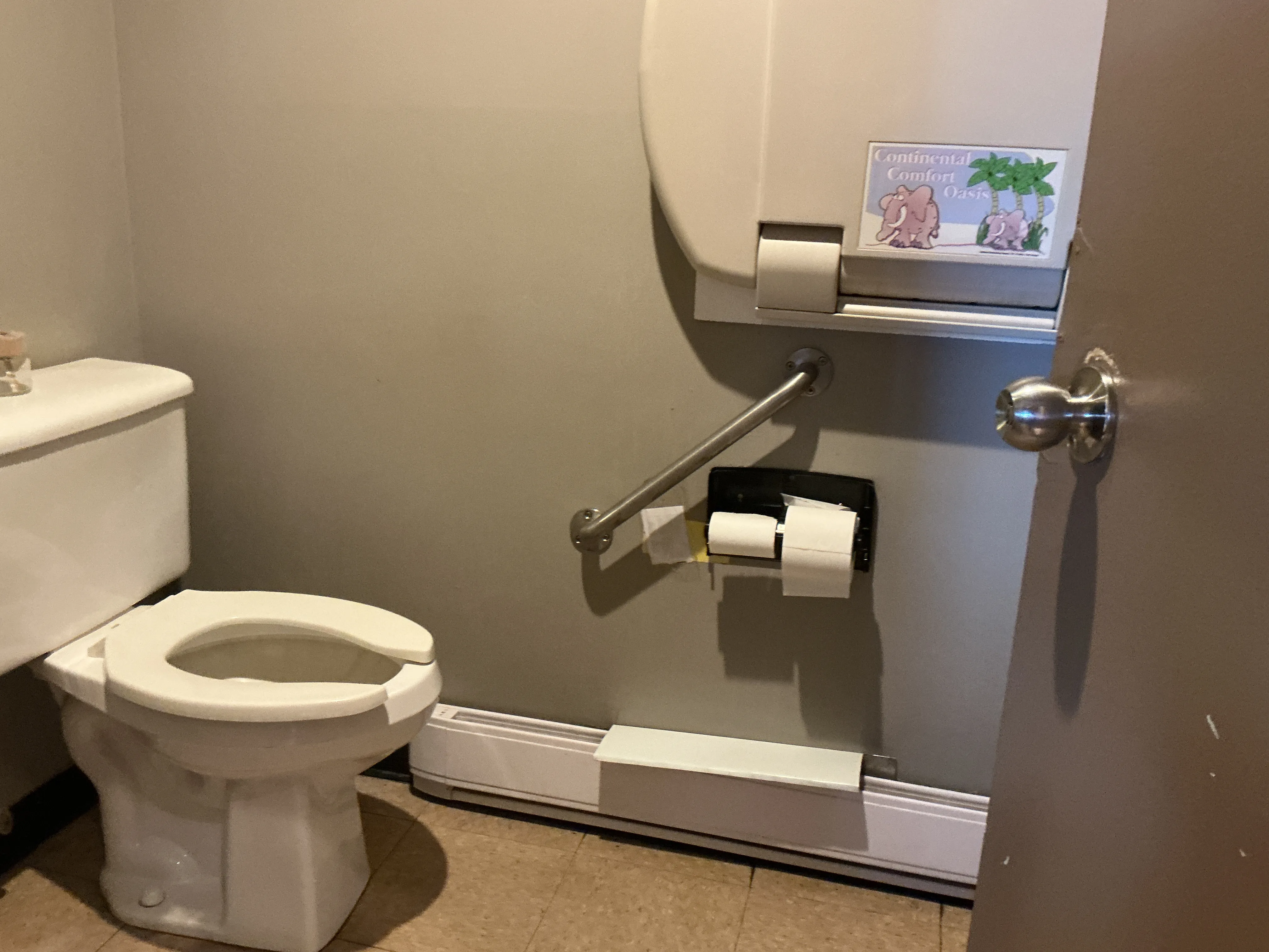 Toilette femme