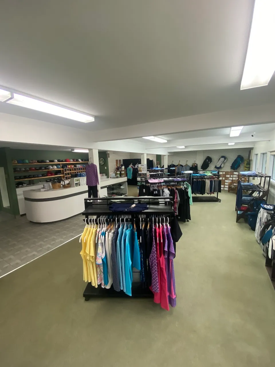 Intérieur de la boutique
