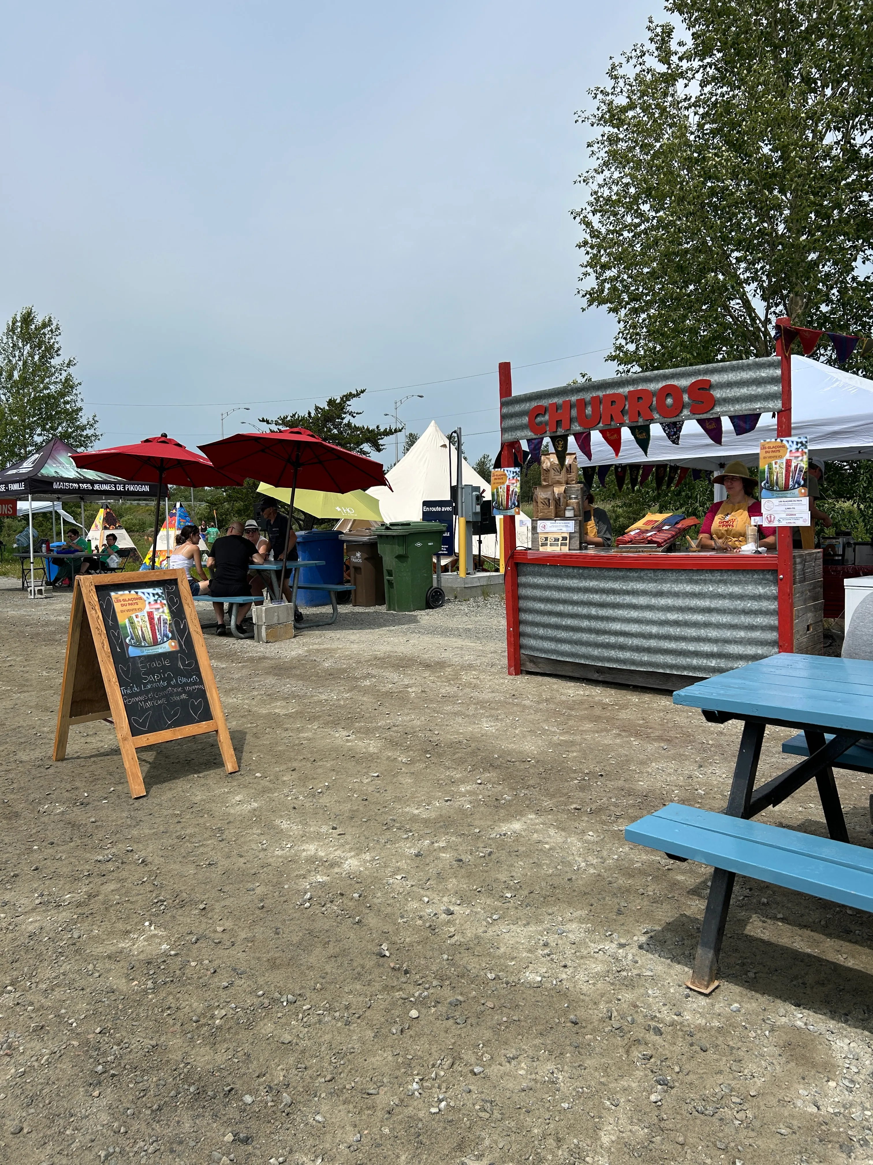 Kiosque de churros