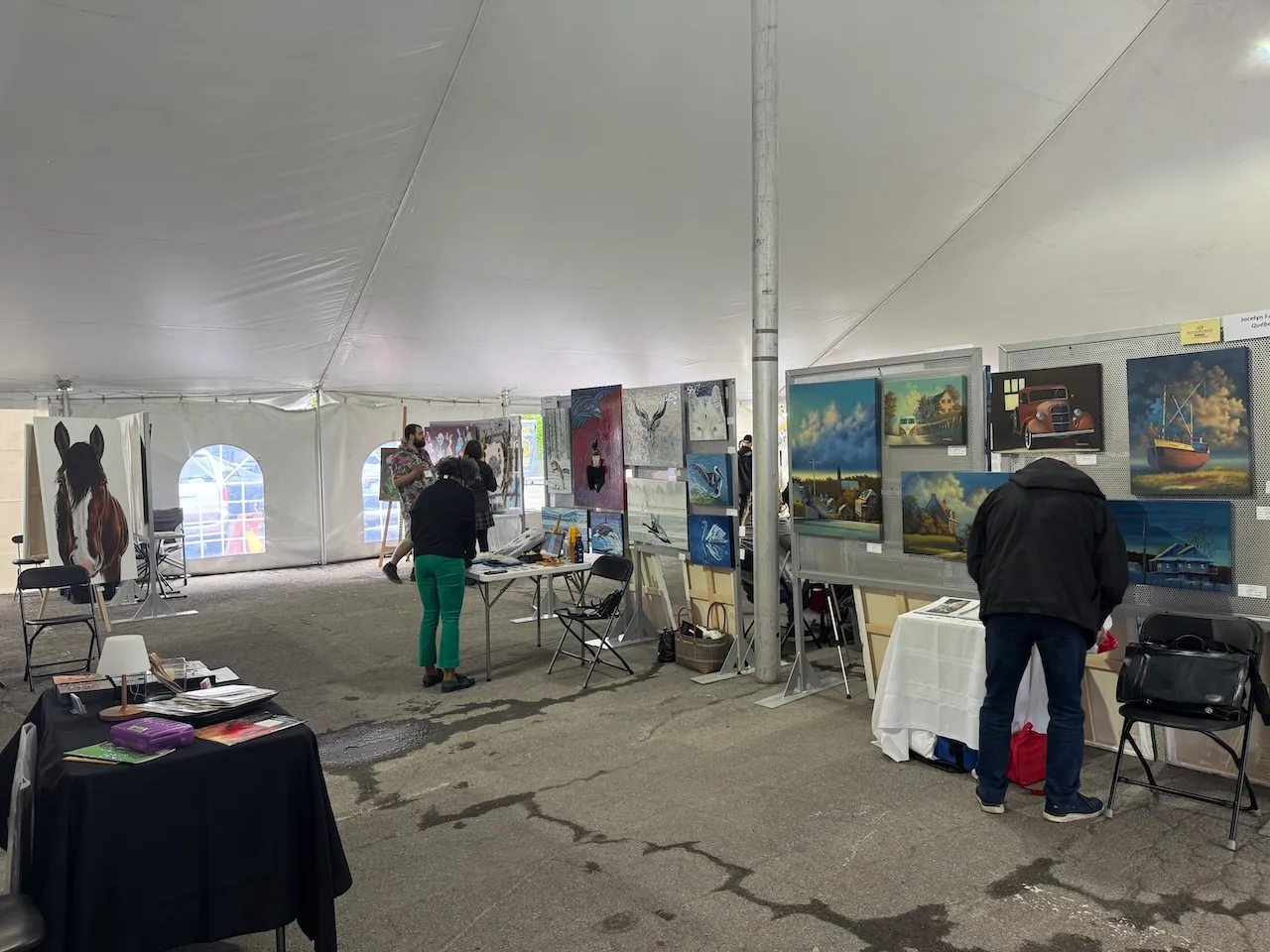 Site 2 - Desjardins Tent