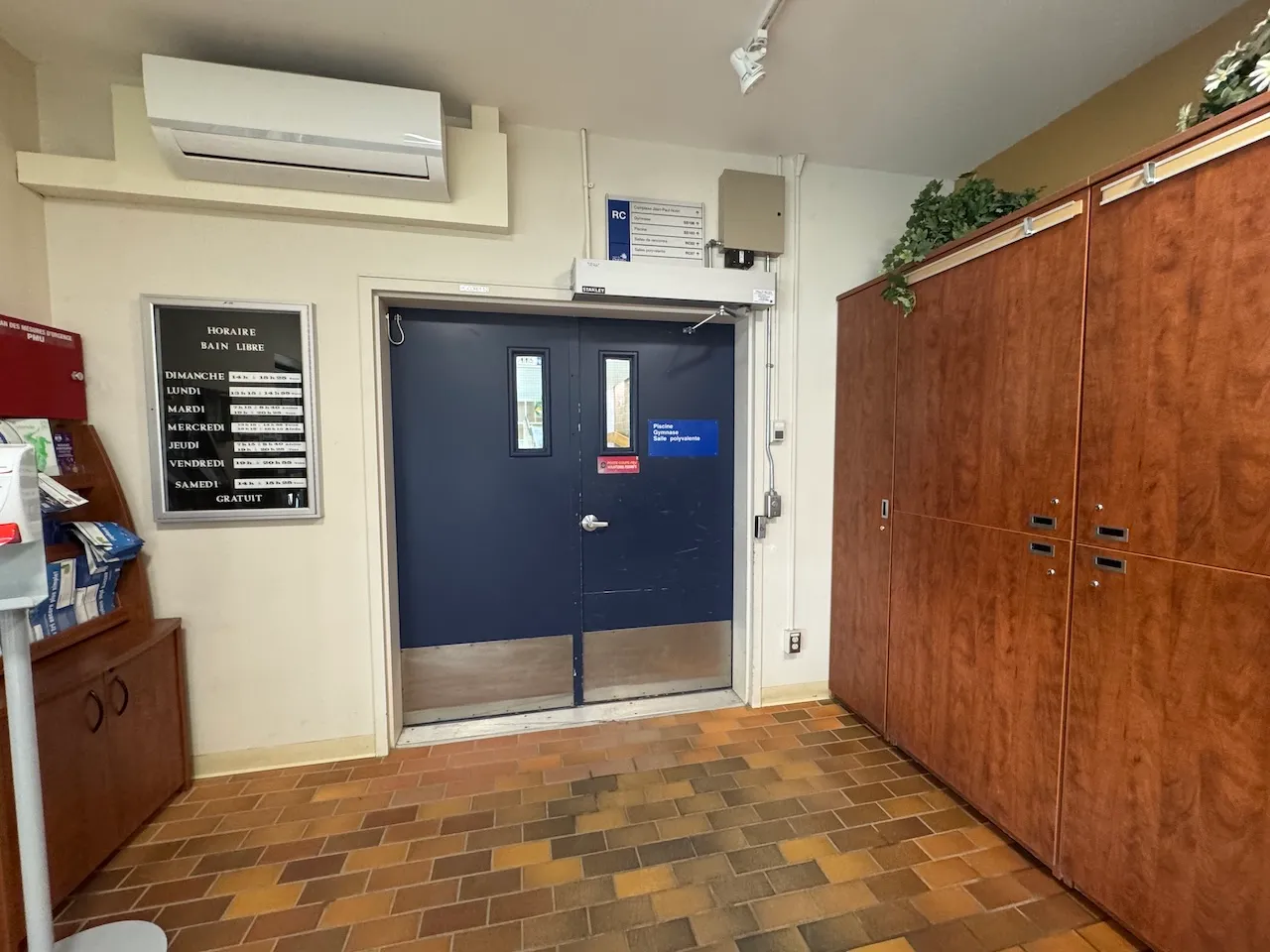 Access to the restroom