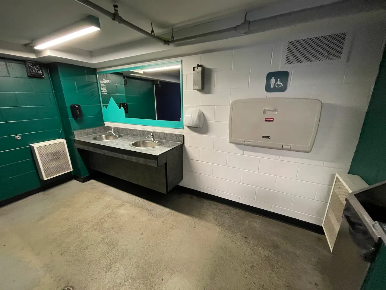 City Hall - Sink and Changing Table