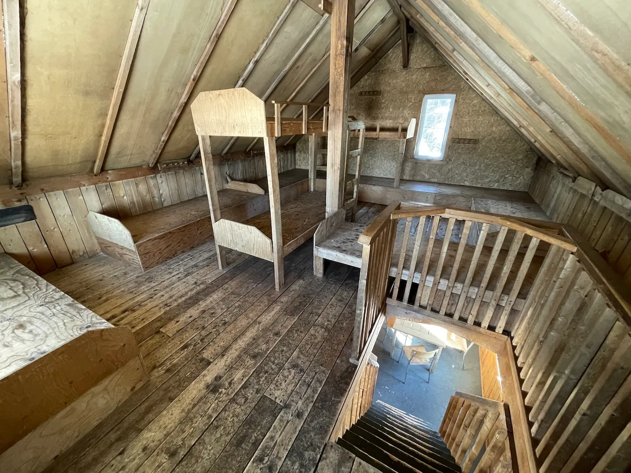 Intérieur du refuge - Étage