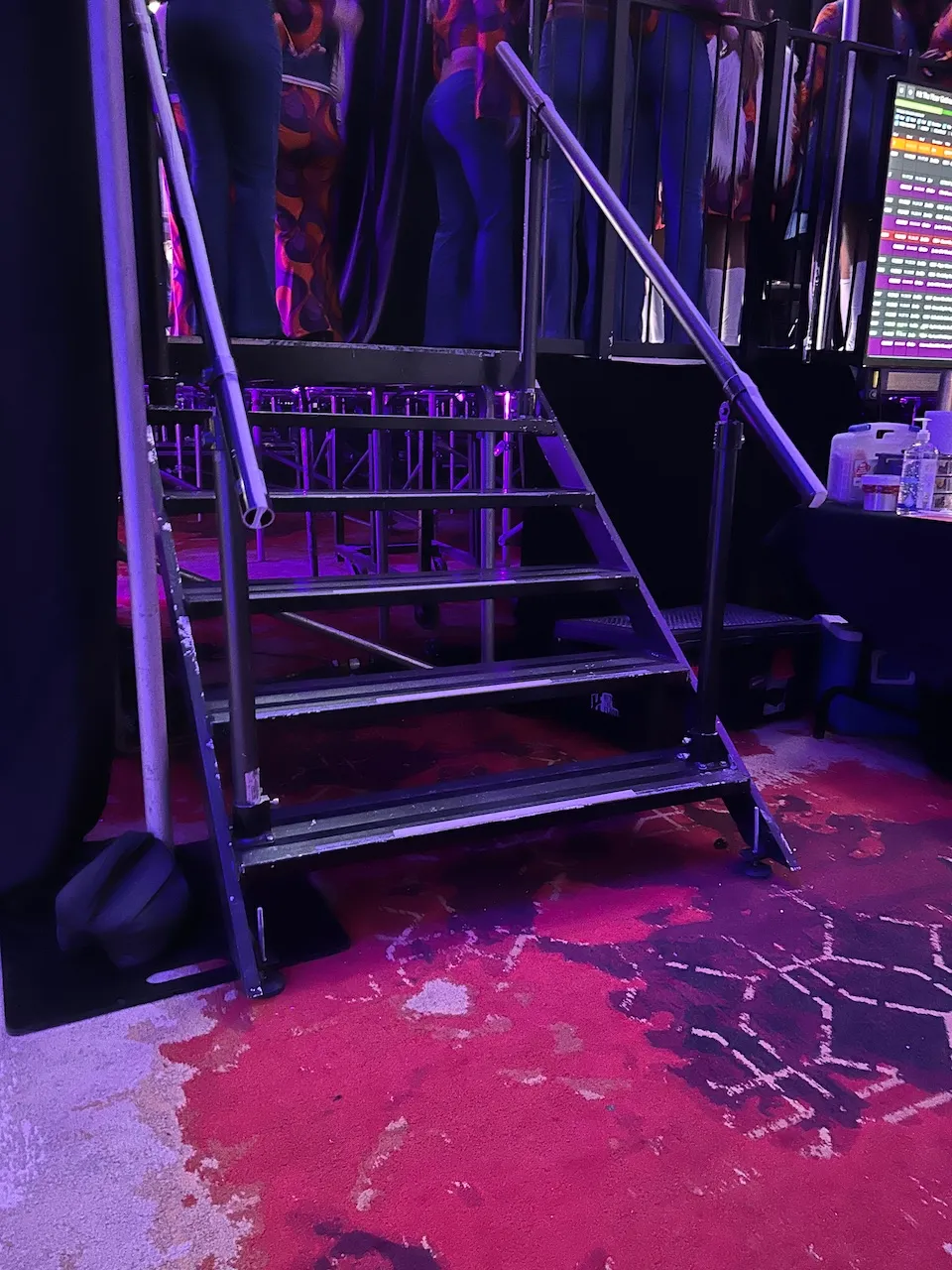 Access to the stage