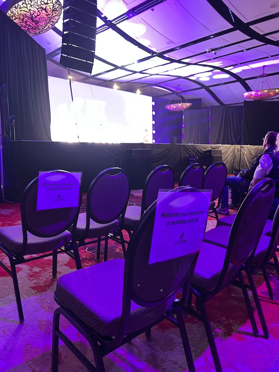 Performance Hall - Reserved seats
