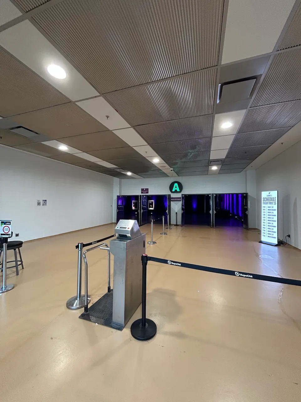 Secondary Stage - Access for Audience Members and Dancers