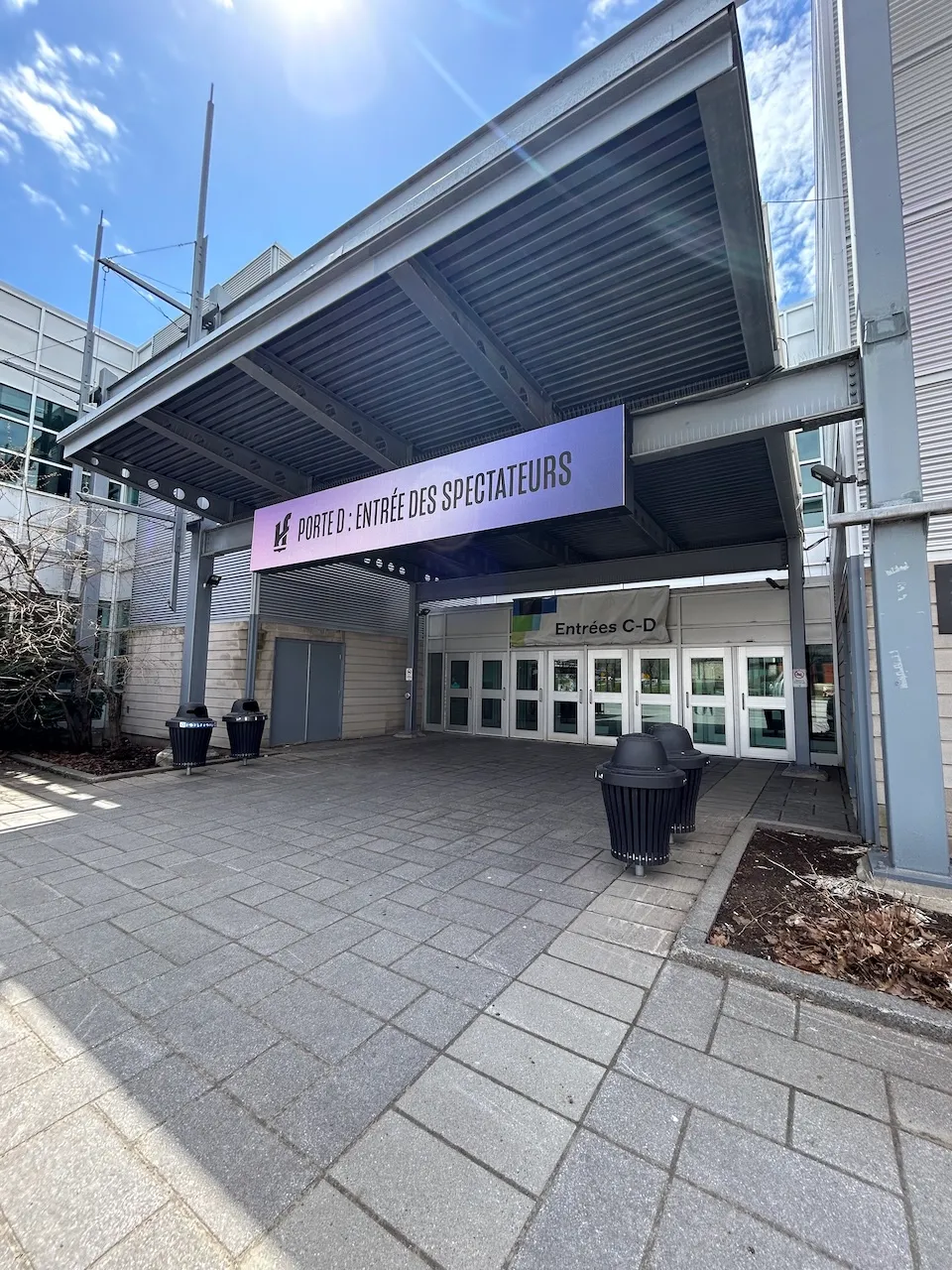 Entrance D (spectators)
