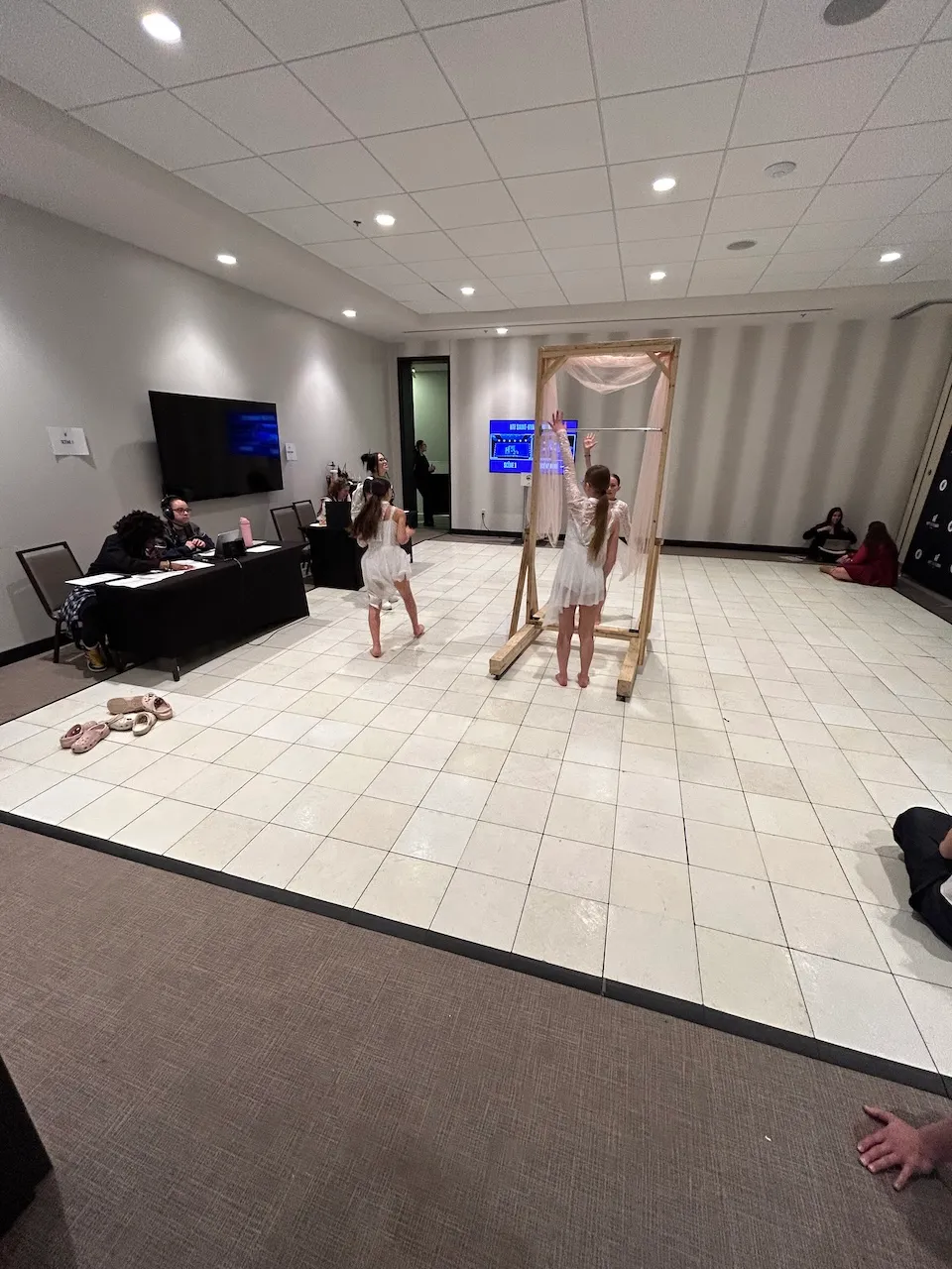 Backstage access