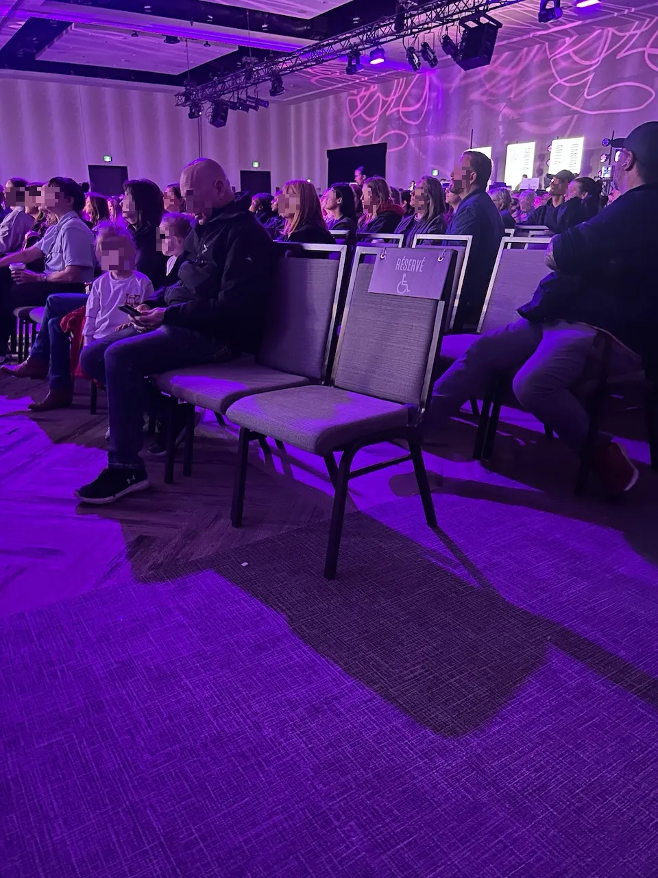 Main stage - reserved seat