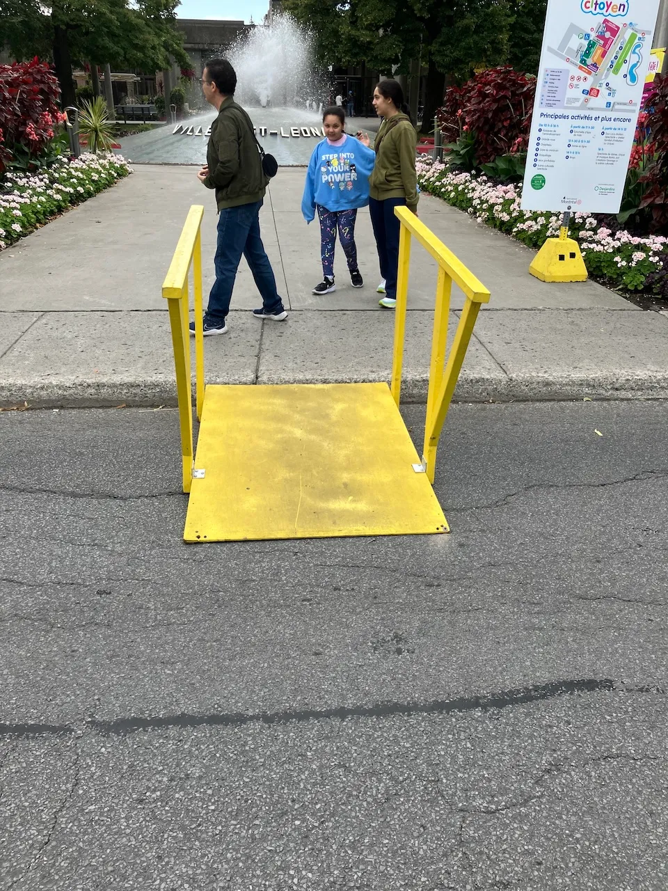 Walkway ramp