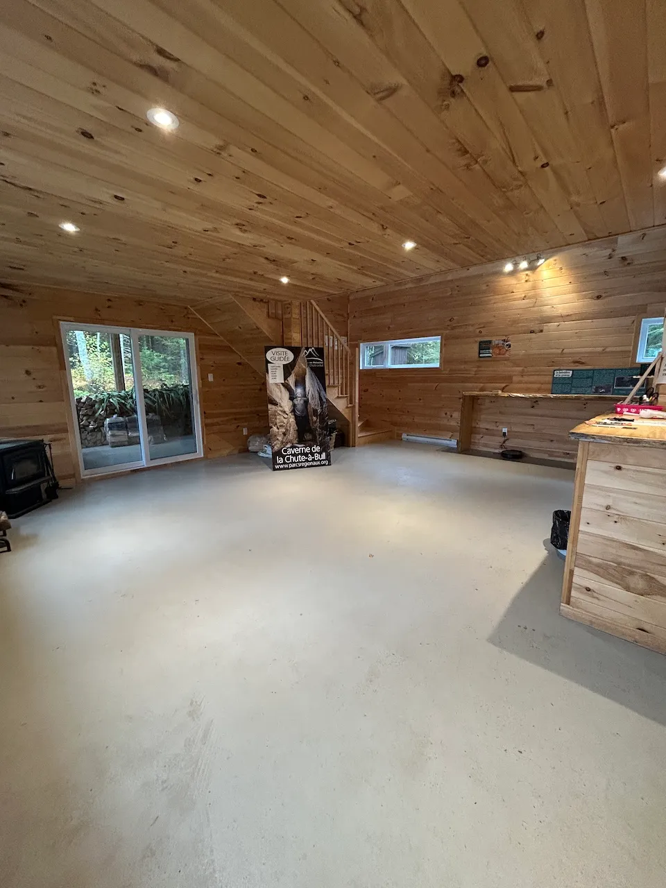 Reception building