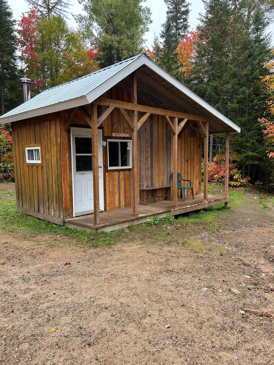 Bûcheron shelter