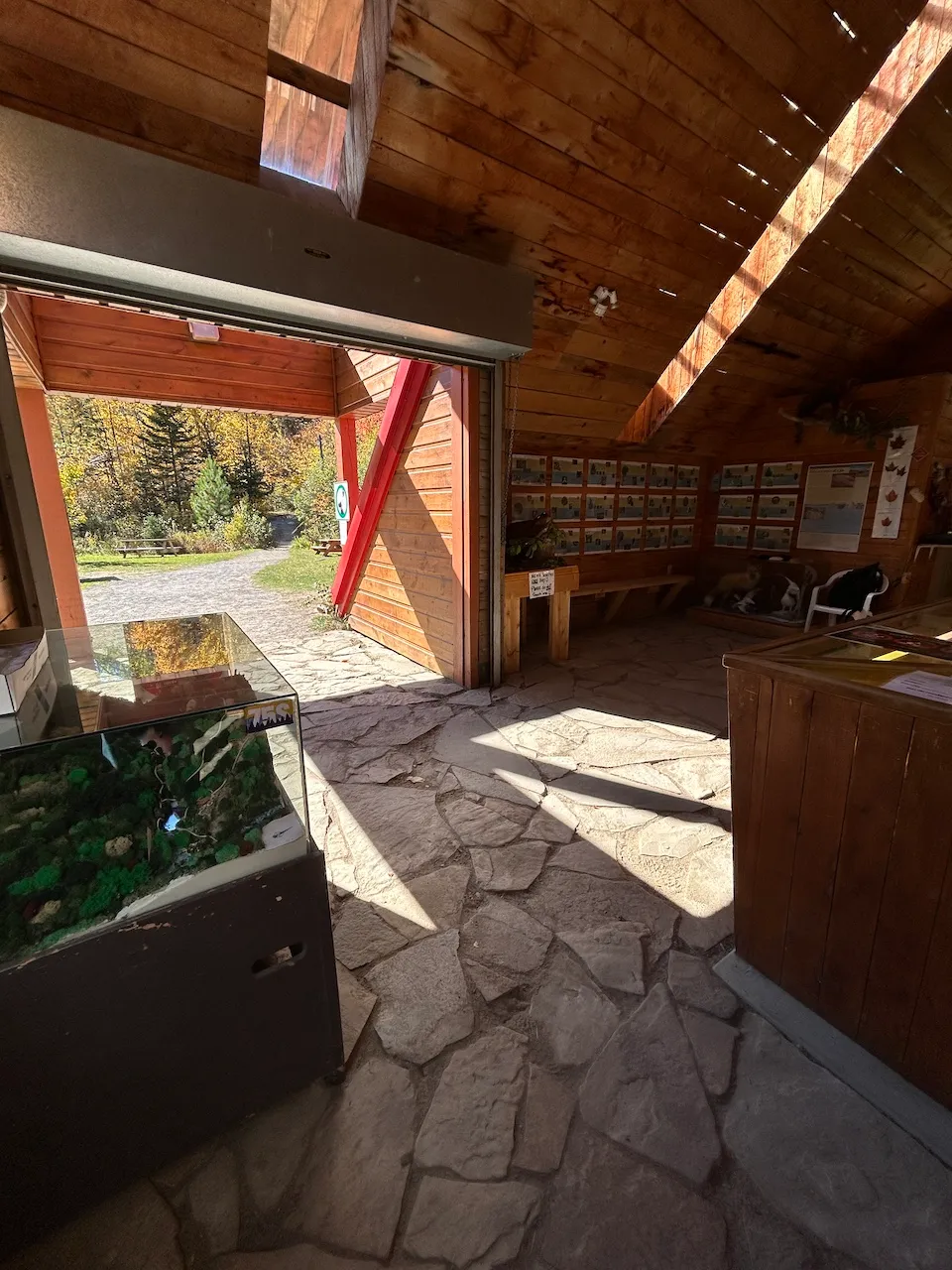 Reception building