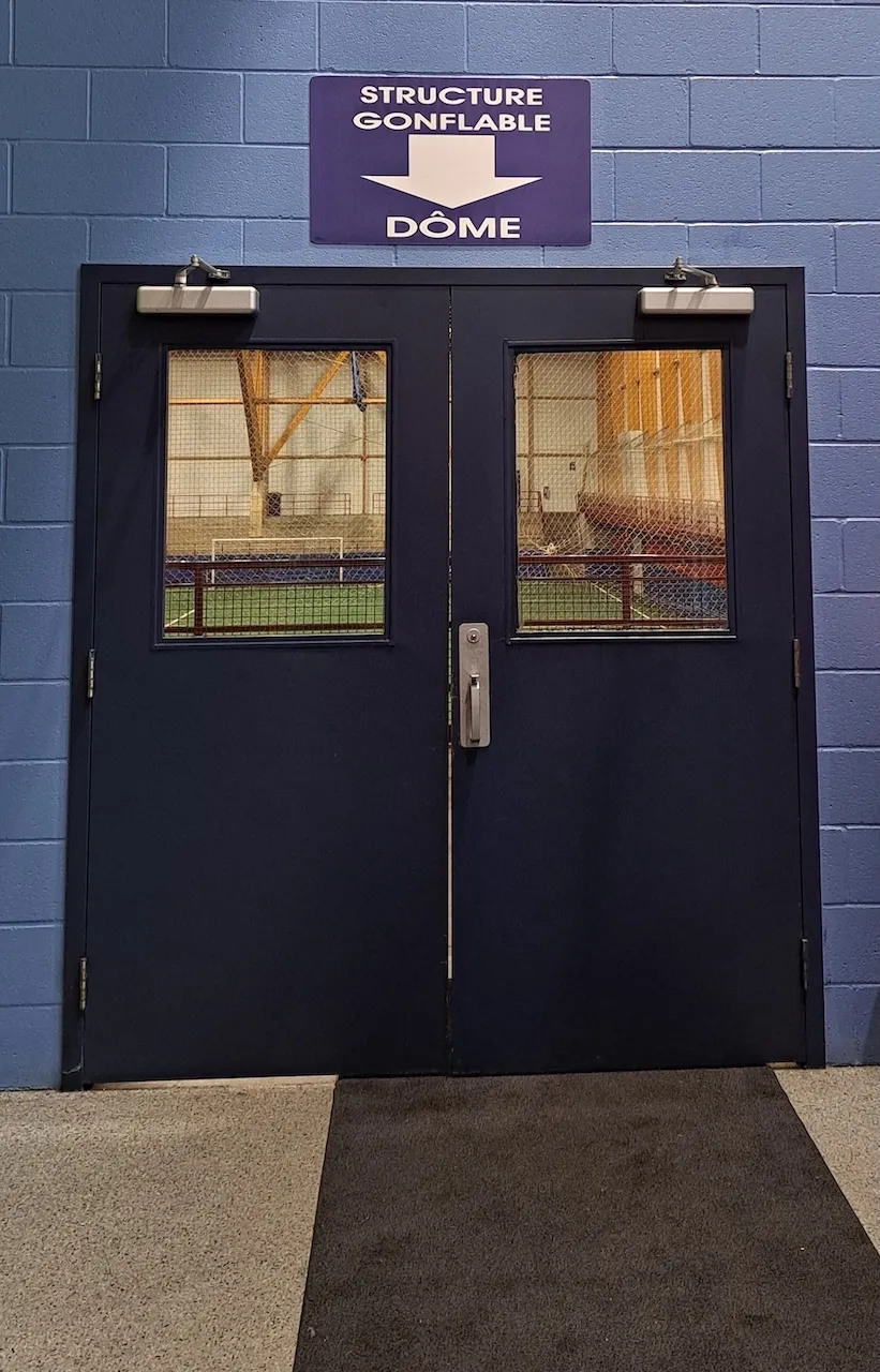 Ground floor - Access to the dome
