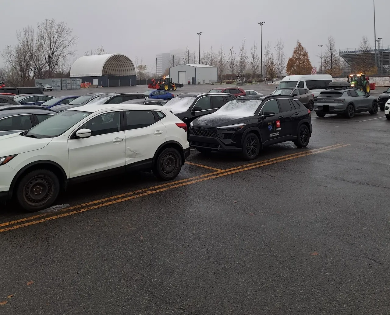 Front parking