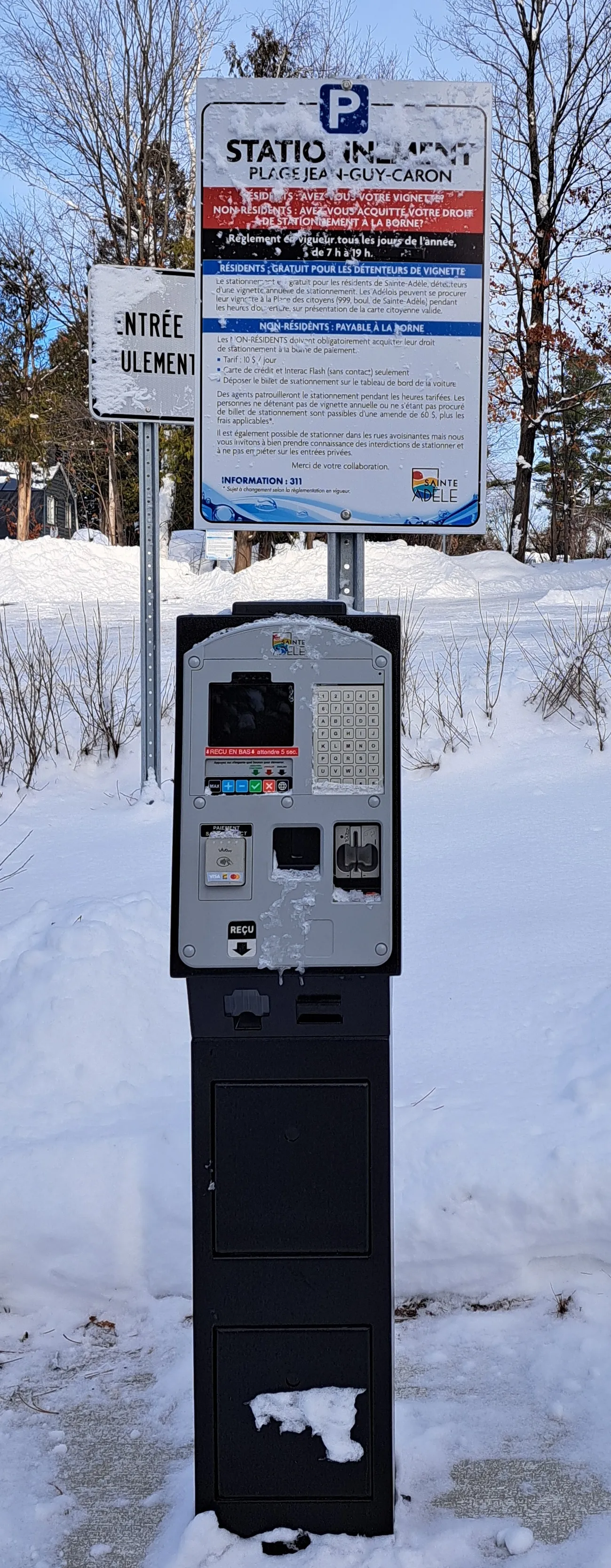Borne de paiement