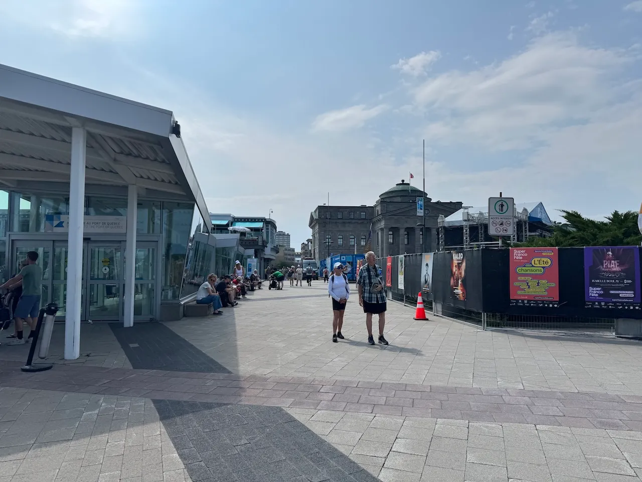 Access to the site - Quai Saint-André