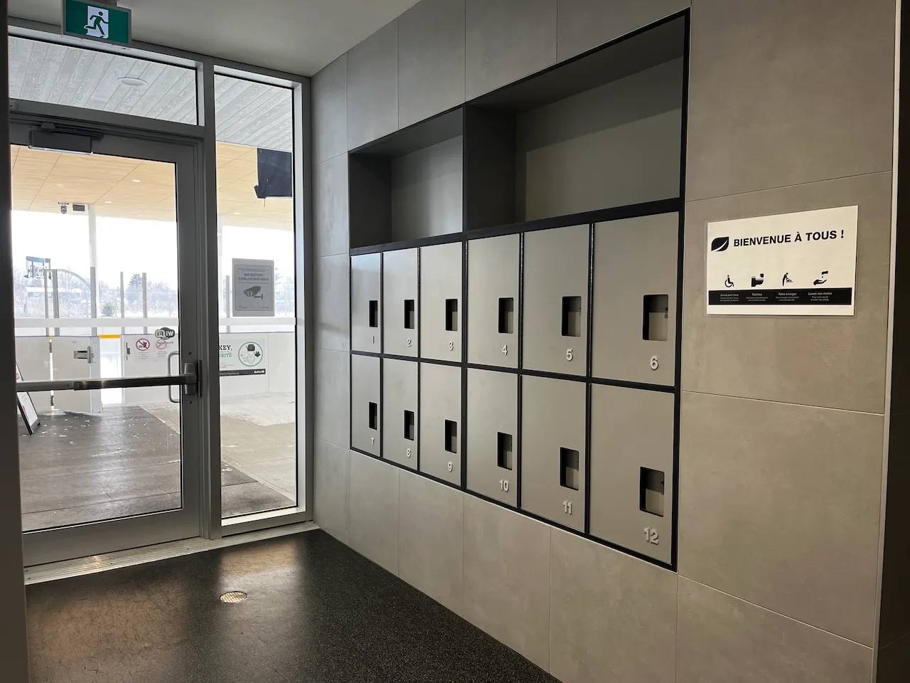 Casiers personnels sécurisés