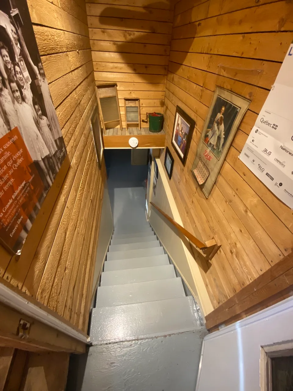 Interior staircase