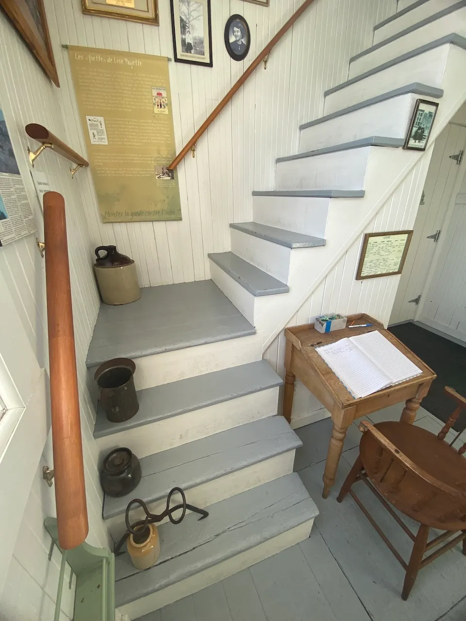 Interior staircase