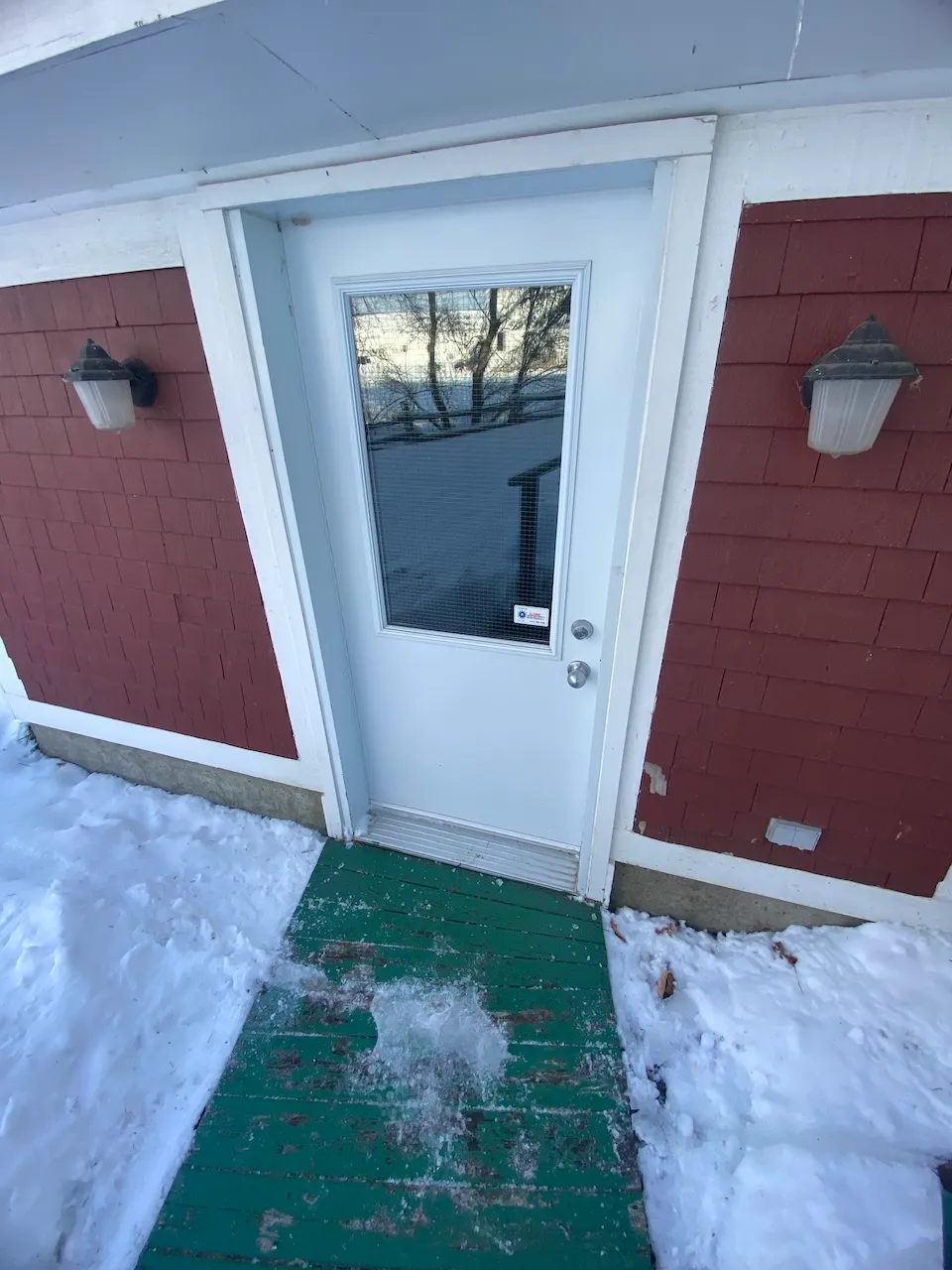 Basement entrance