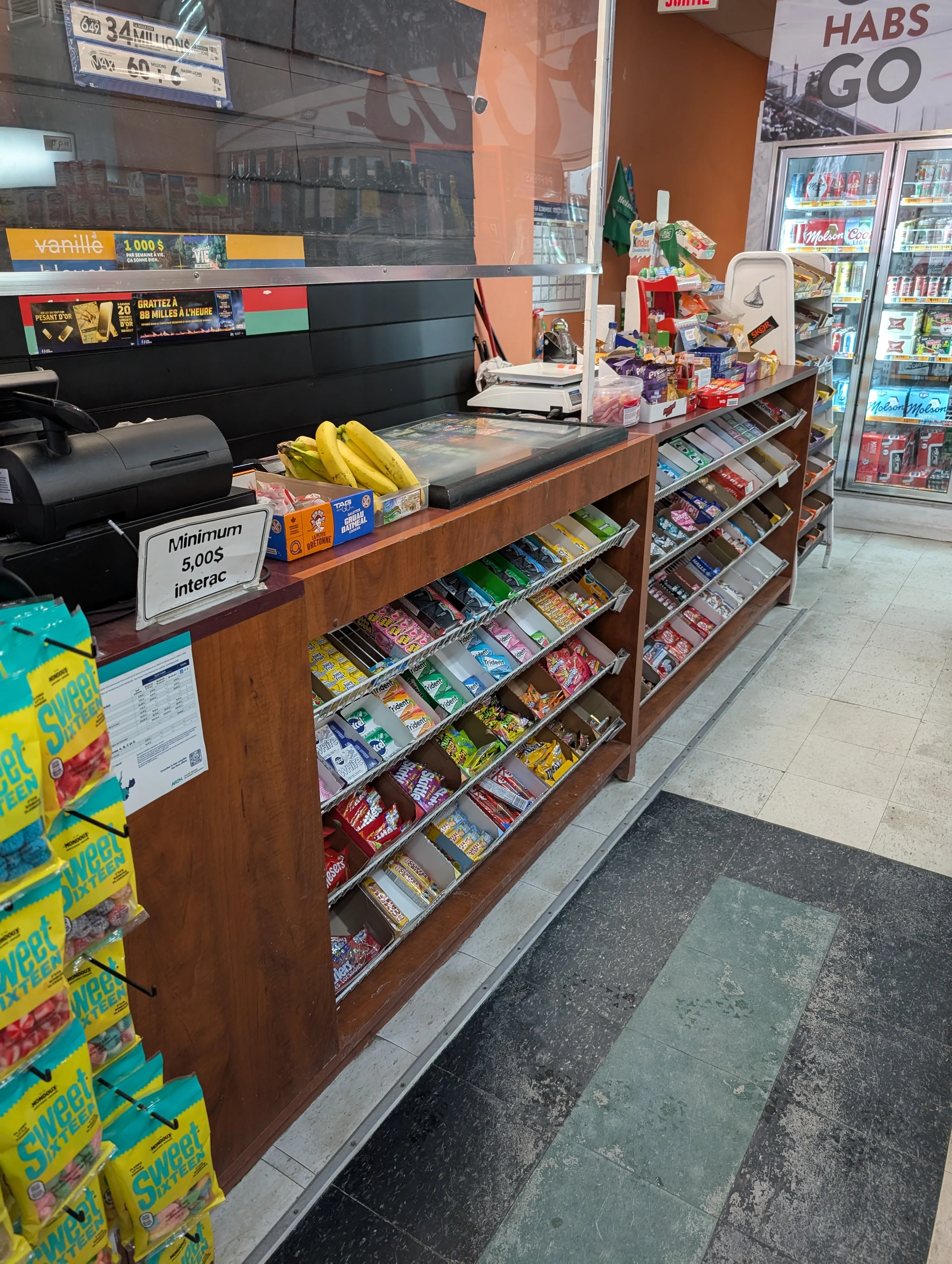 Comptoir de caisse
