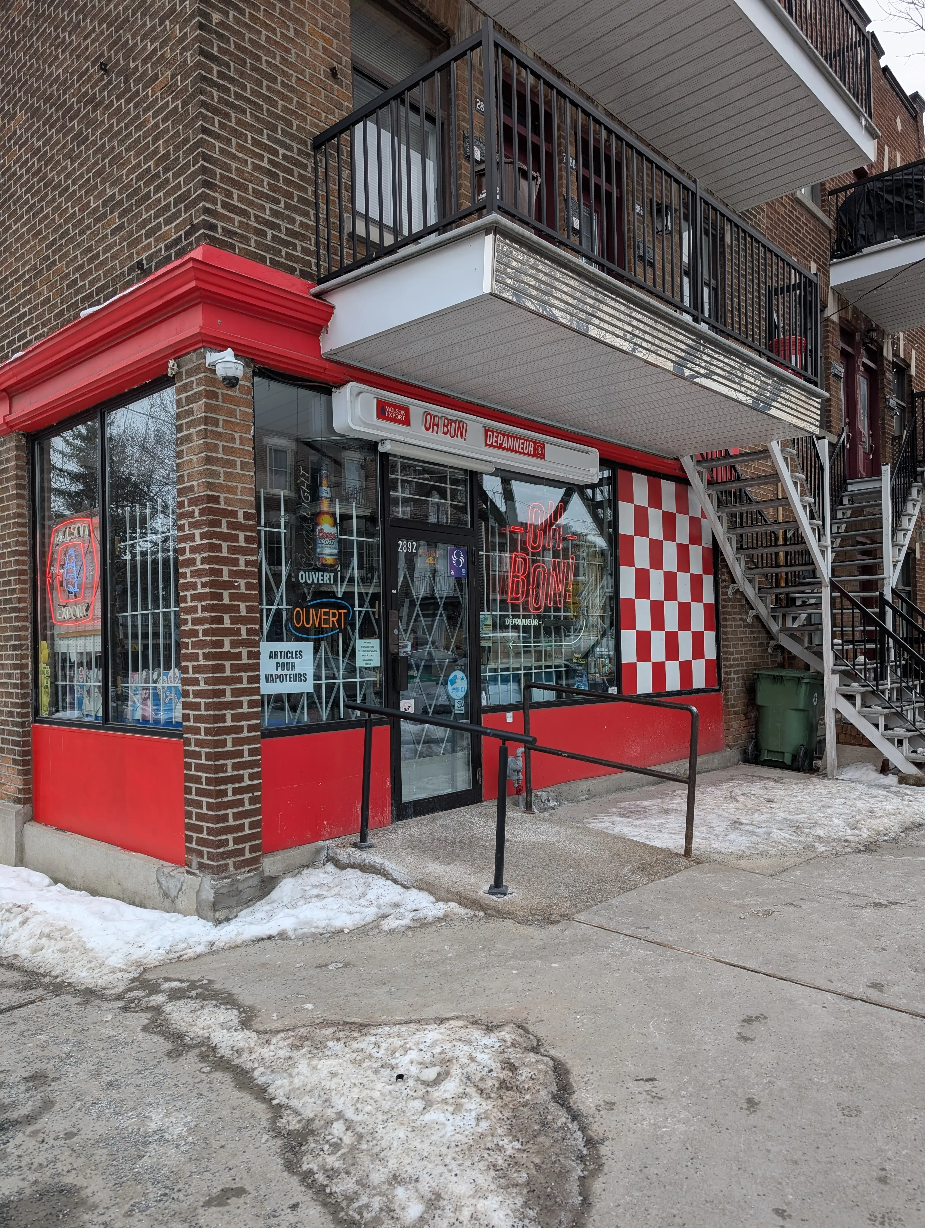 Store entrance