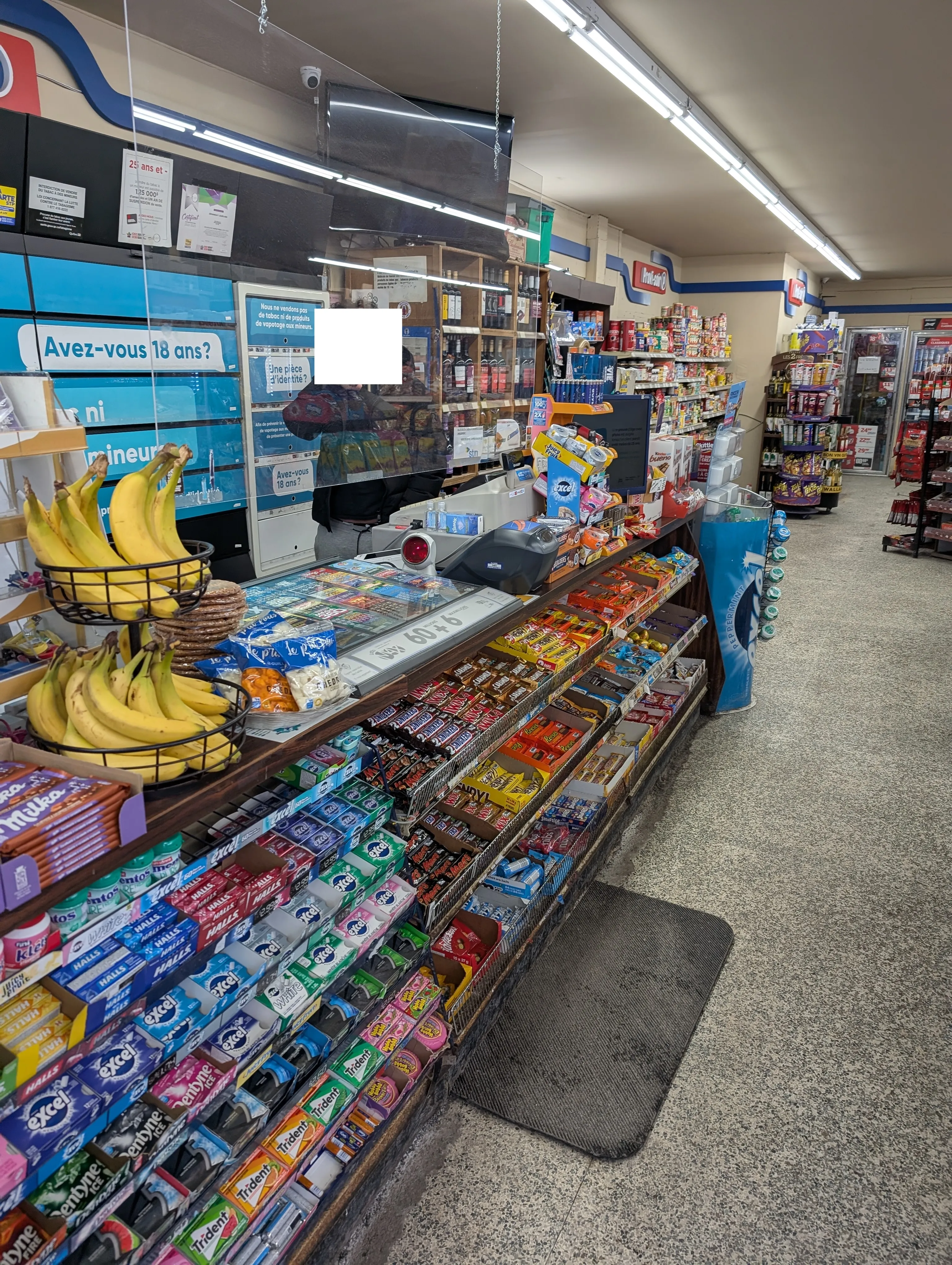 Payment counter