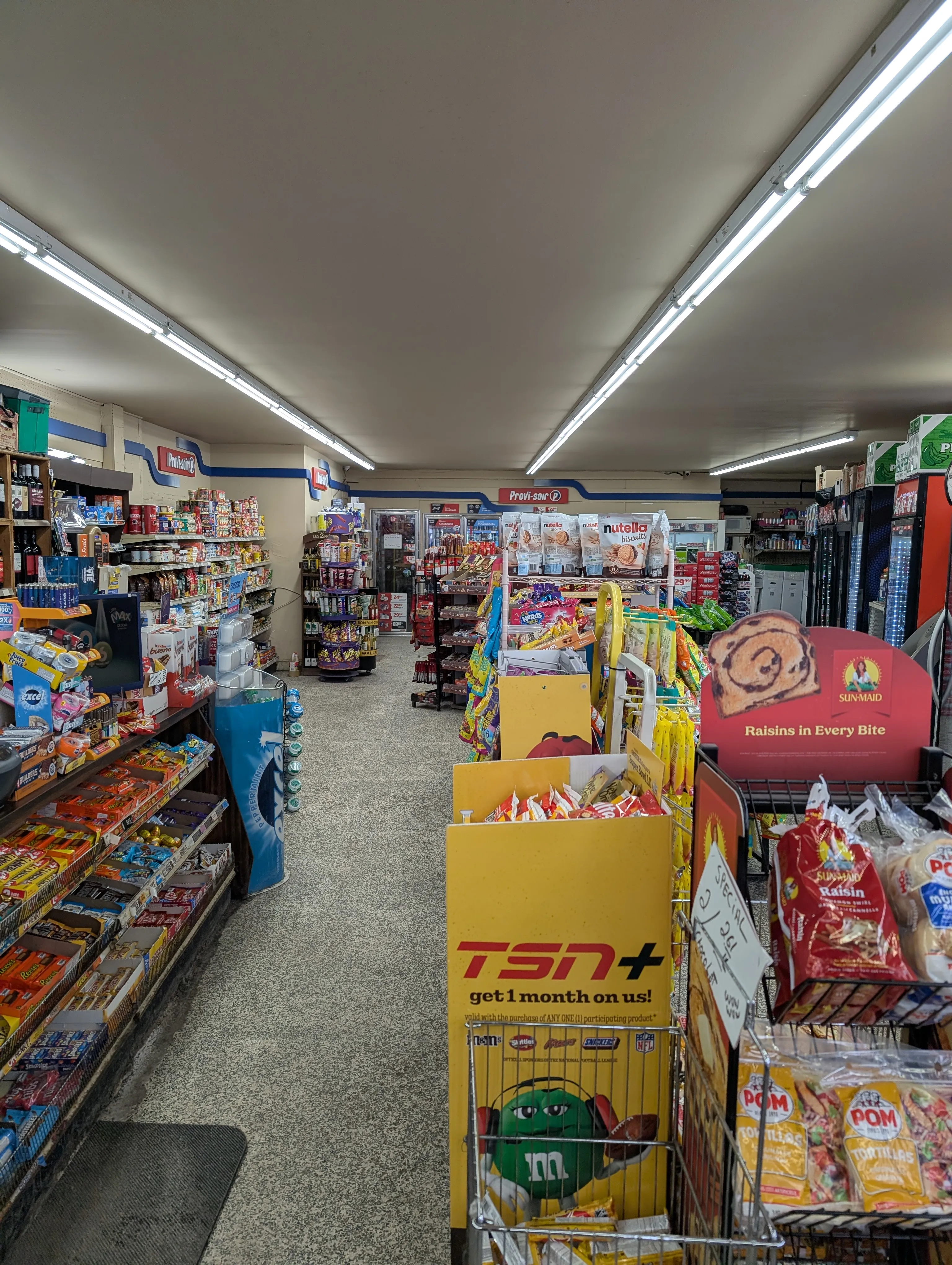 Interior circulation corridor