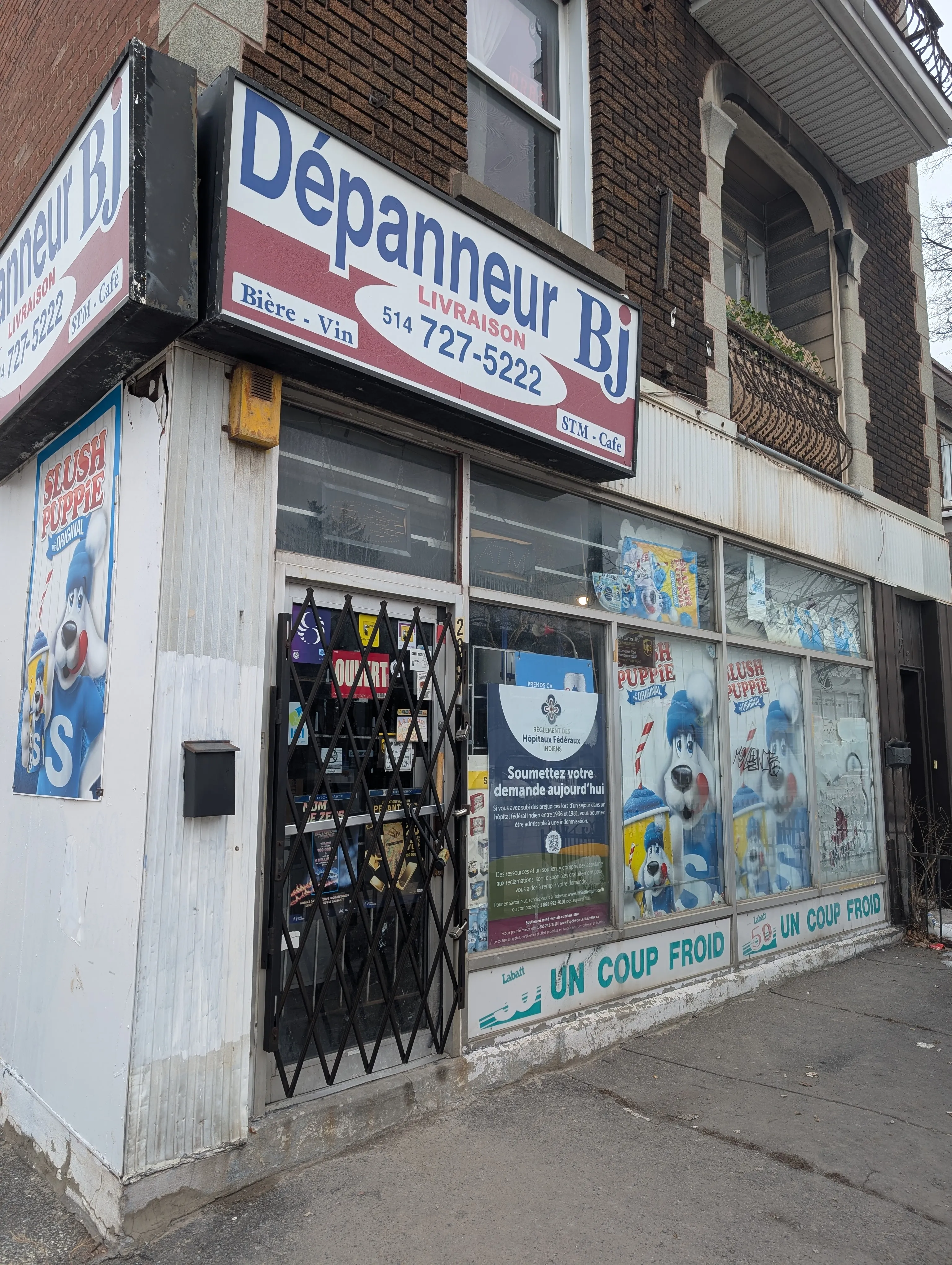 Shop entrance