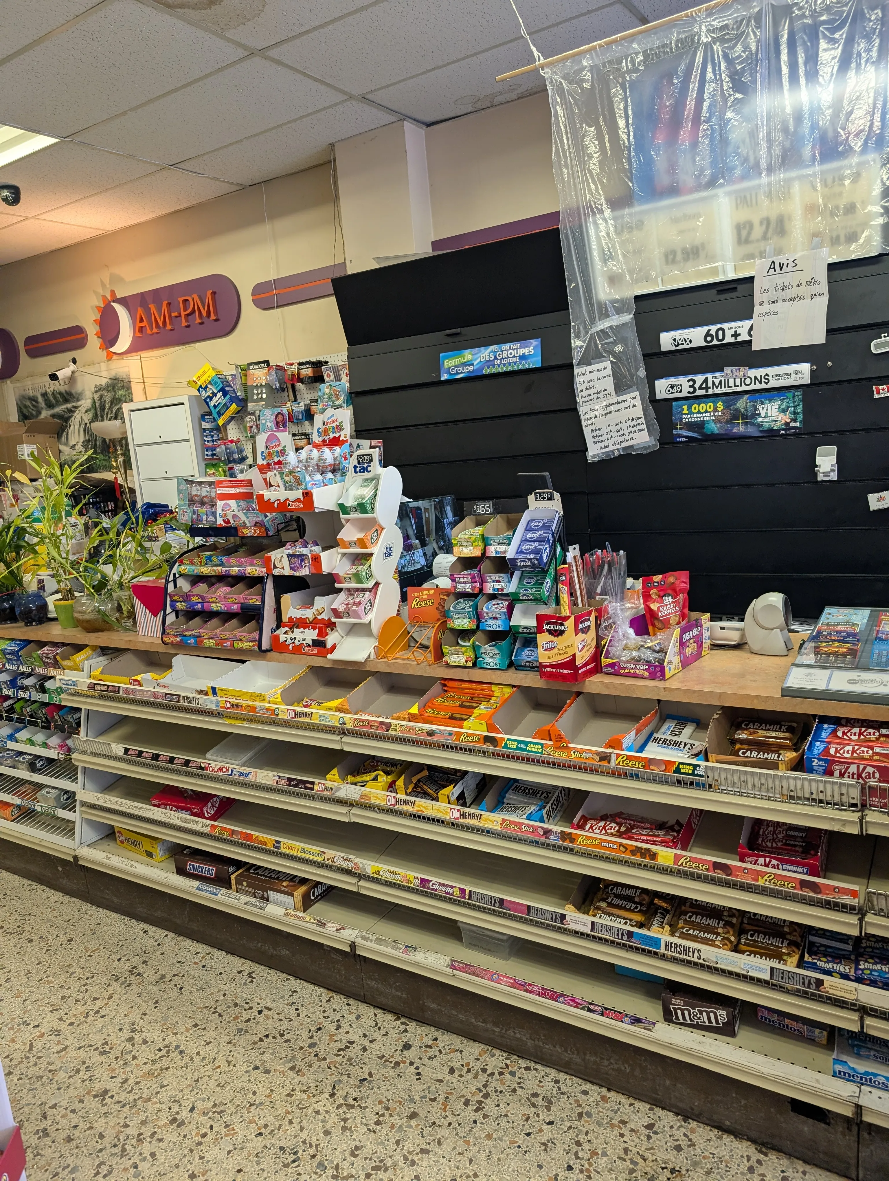Payment counter