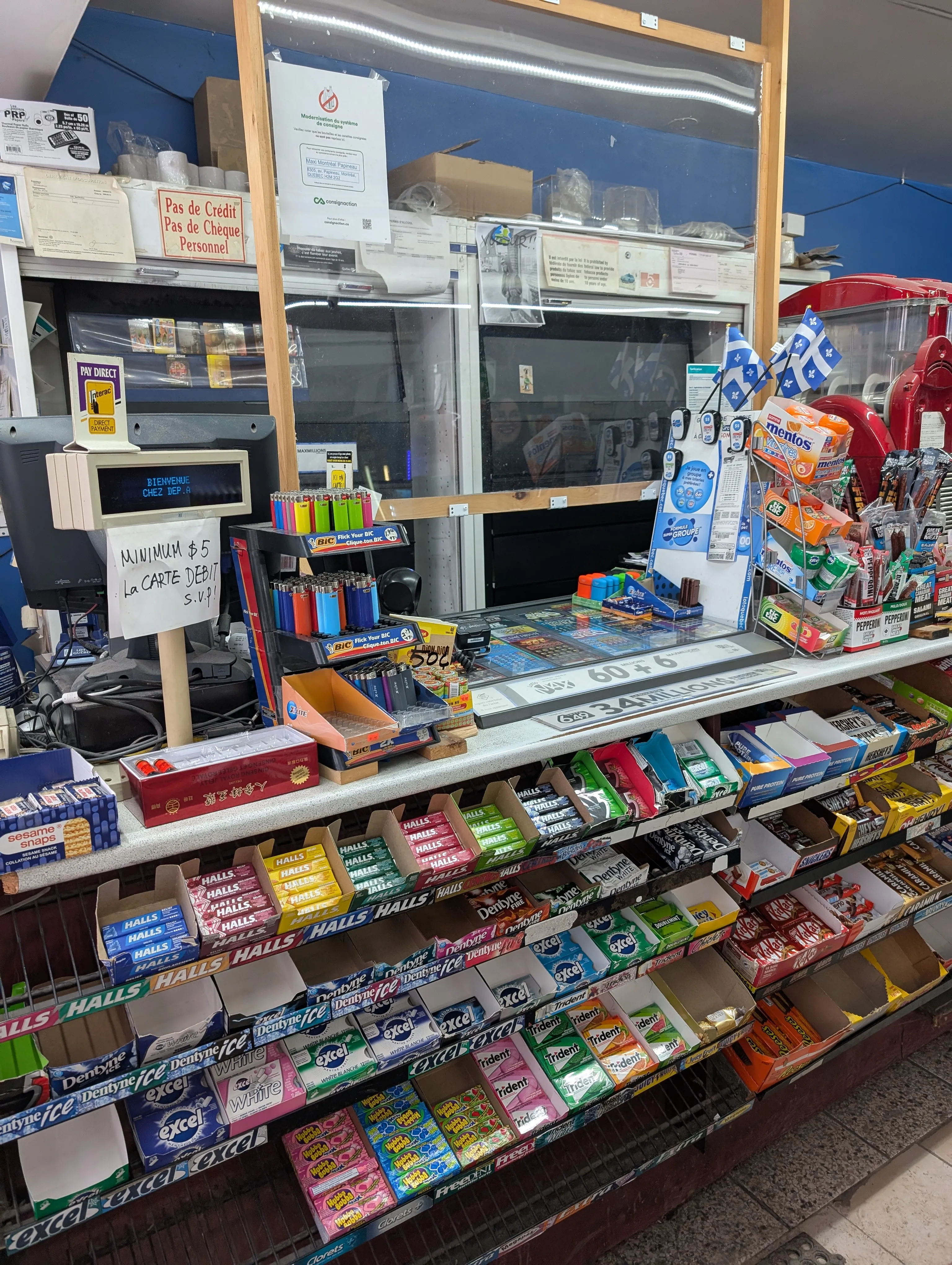 Payment counter