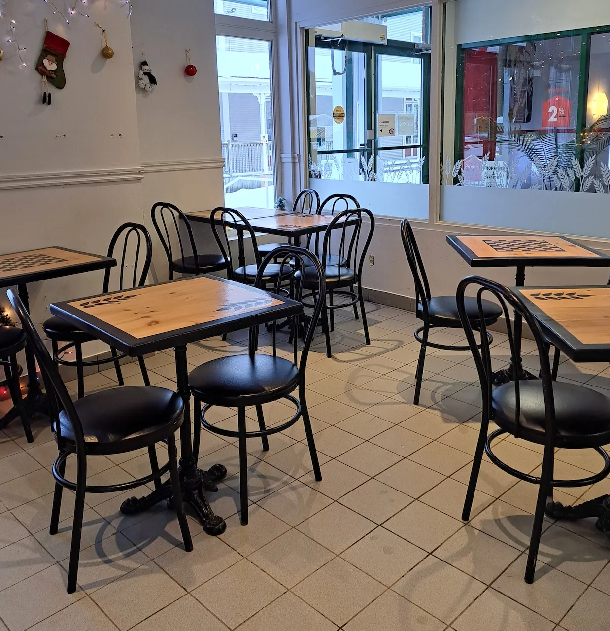 Indoor dining