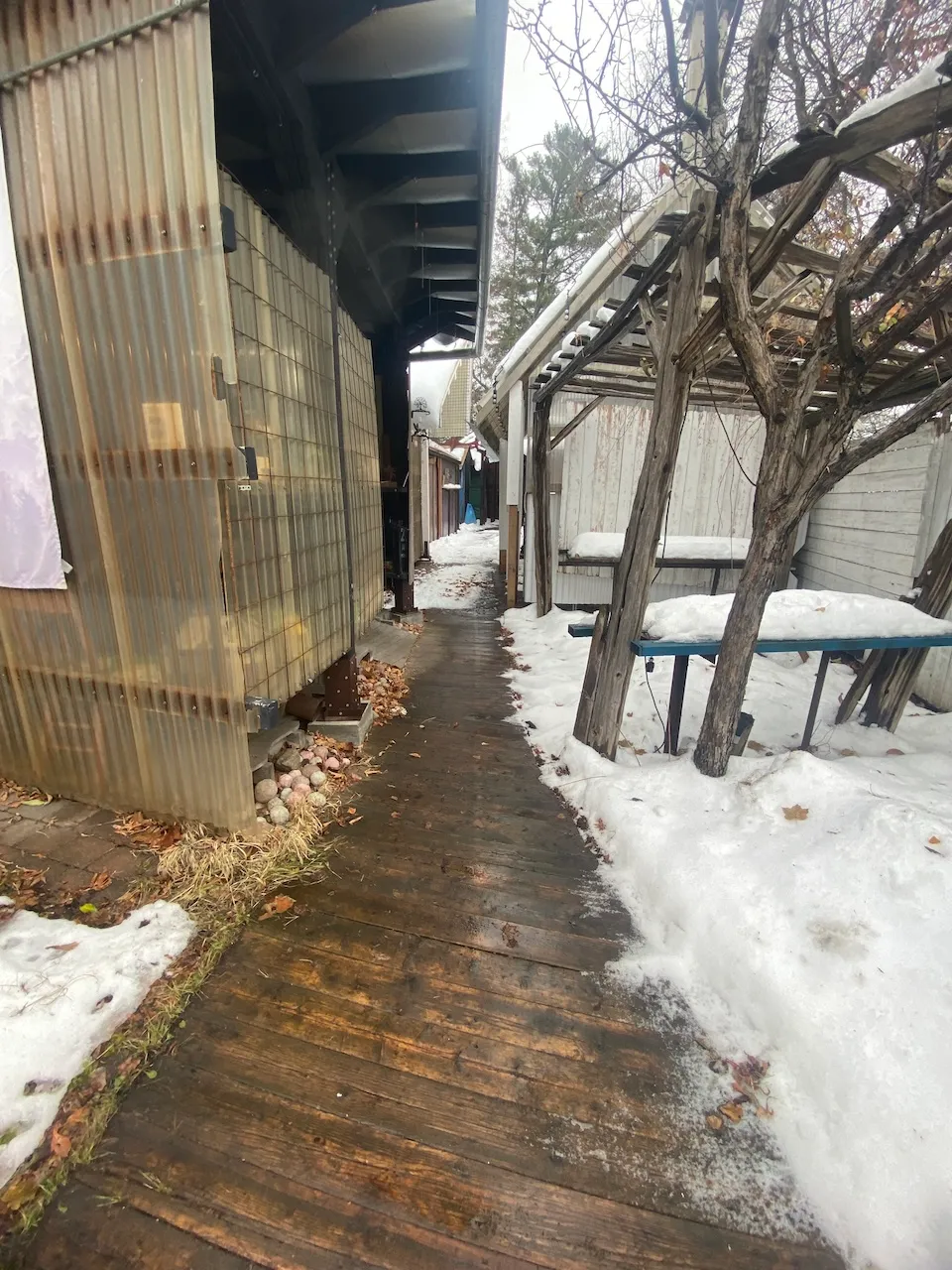 Path to the terrace
