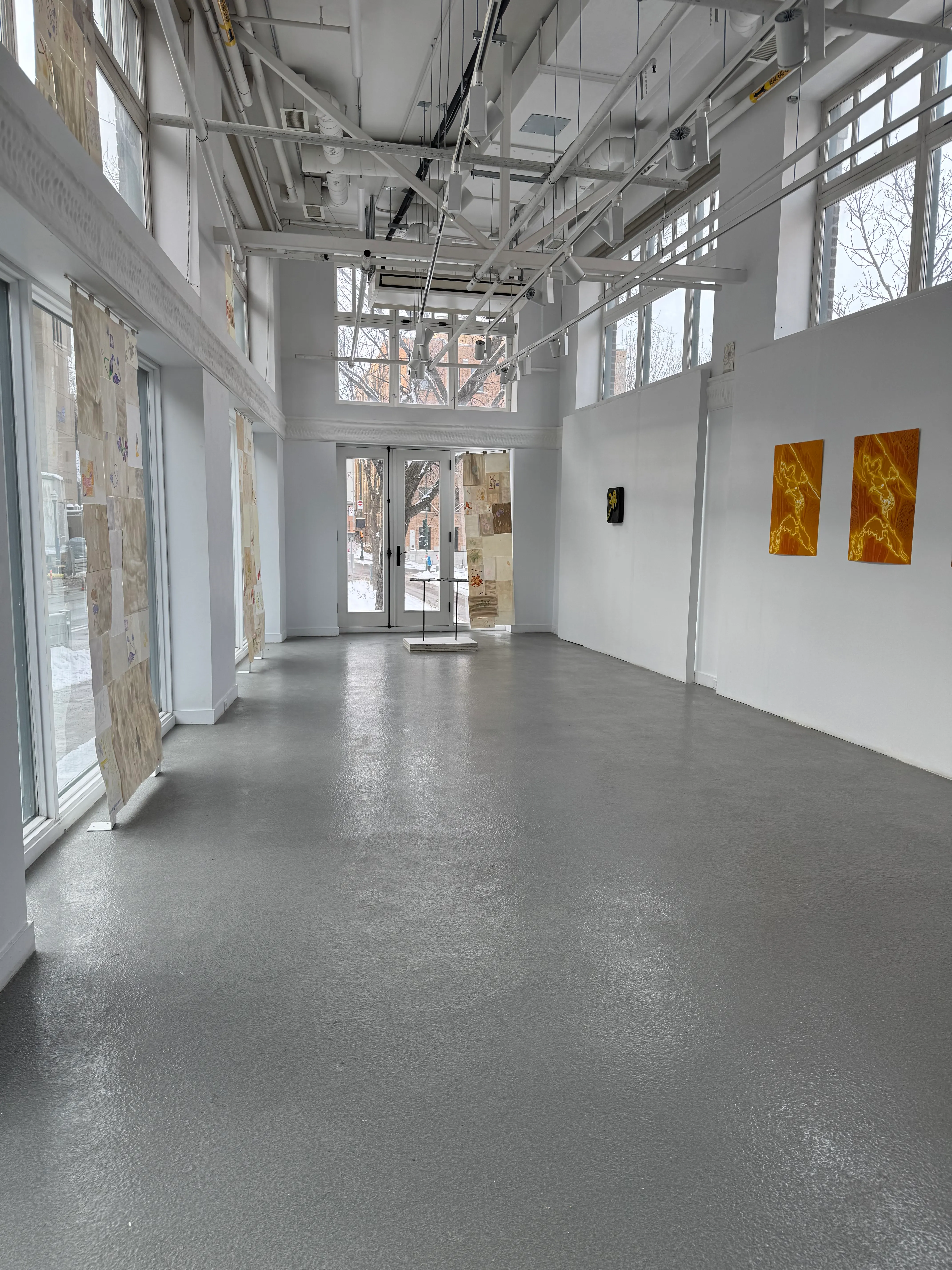 Salle d'exposition Engramme