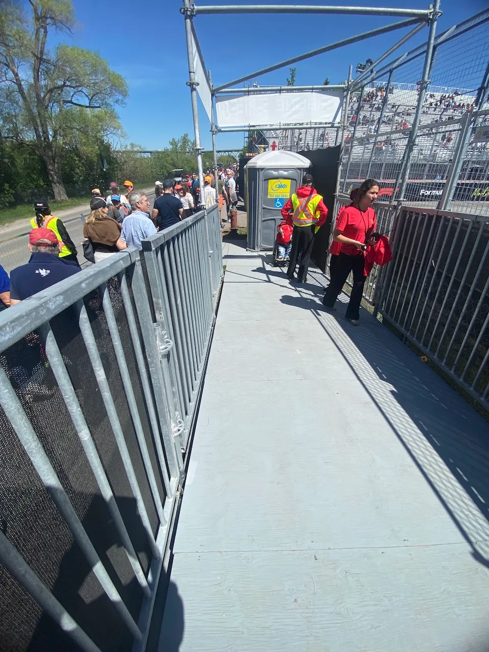 Access ramp and restroom - Section 21A