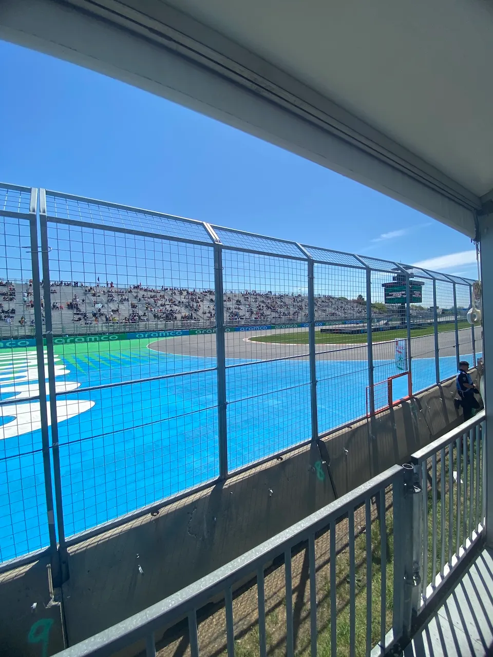 View from Section 21A