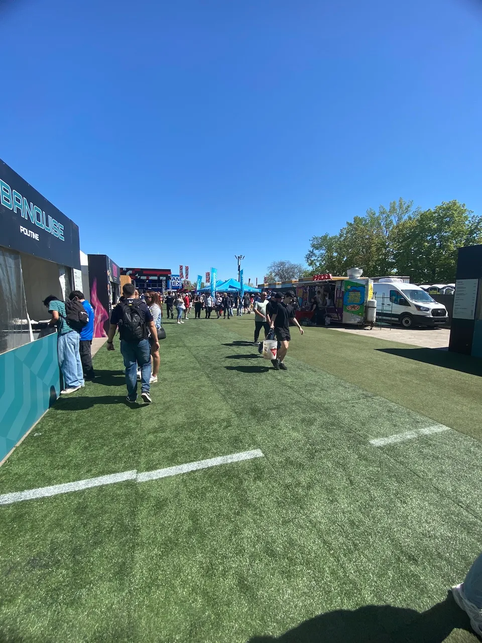 Fan zone