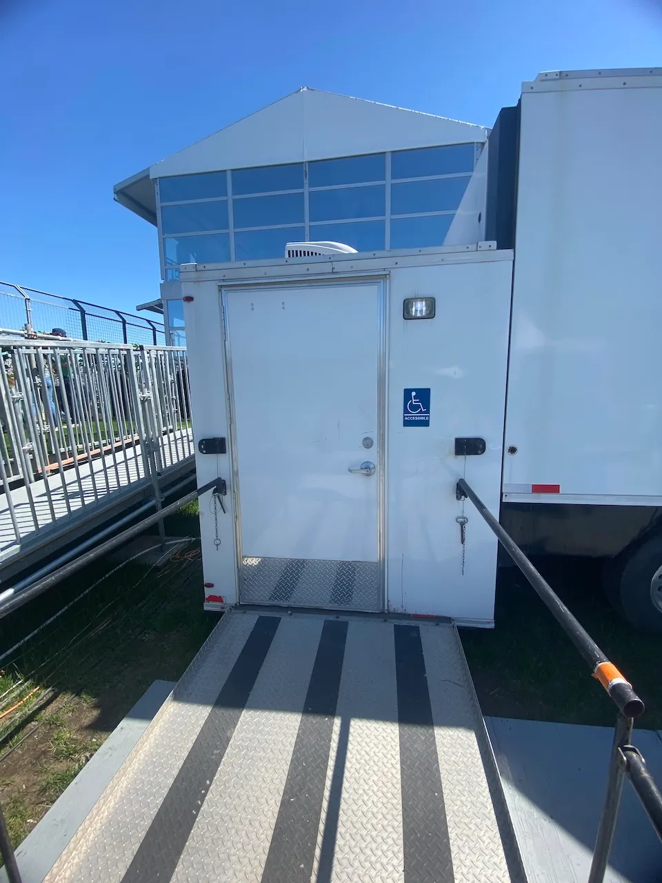 Entrance to the accessible restroom - Terrace 21