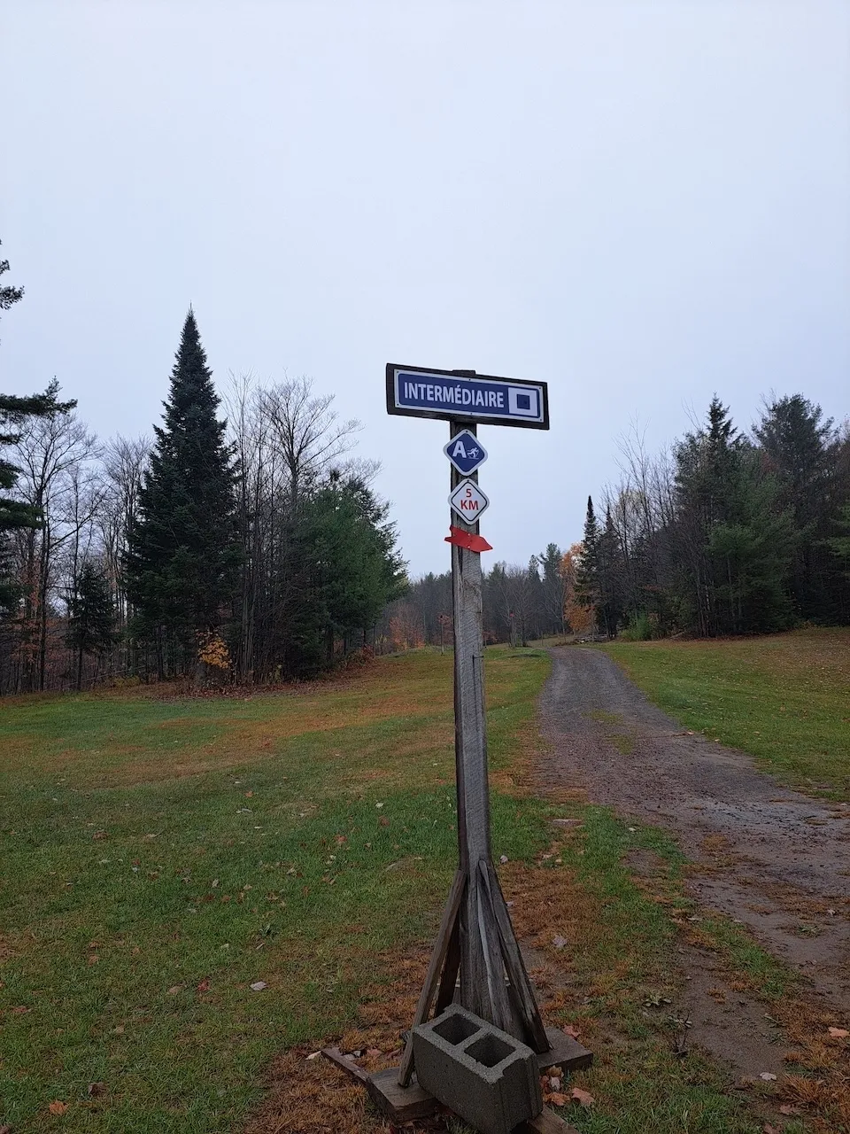 Trail signage